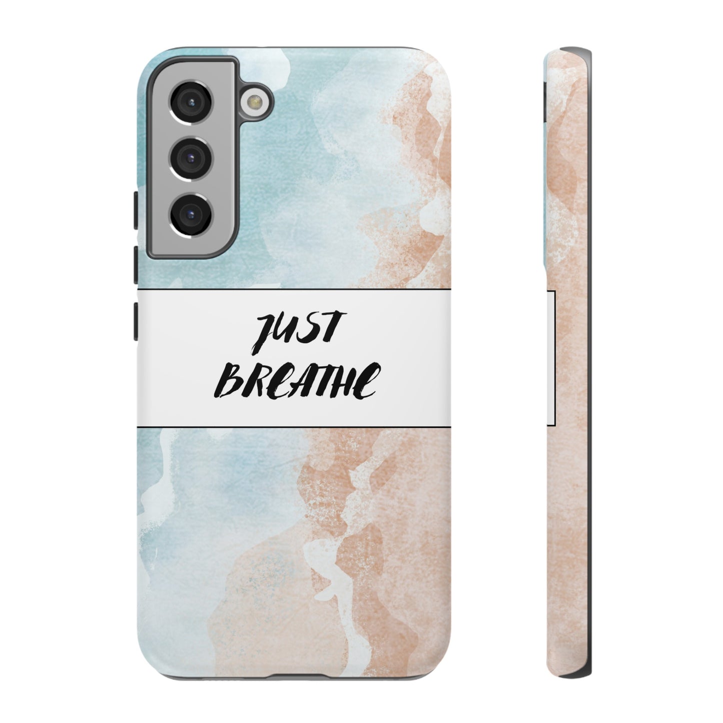 Just Breathe Phone Case | iPhone 15 Plus/ Pro, 14, 13, 12| Google Pixel 7, Pro, 5| Samsung Galaxy S23 All Major Phone Models