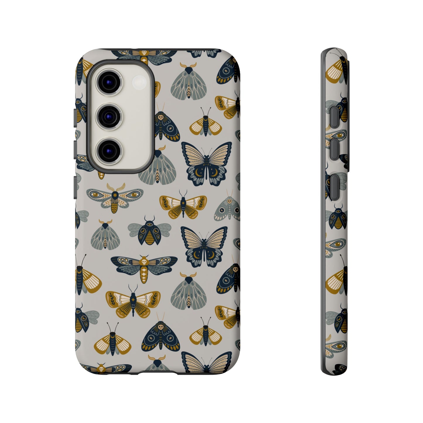 Butterfly and Moth Wallpaper Phone Case | iPhone 15 Plus/ Pro, 14, 13, 12| Google Pixel 7, Pro, 5| Samsung Galaxy S23 All Major Phone Models