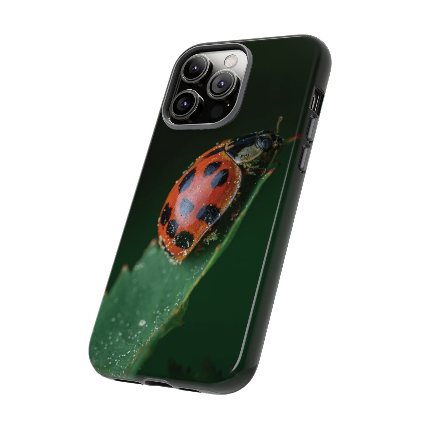 Ladybug Wallpaper Phone Case | iPhone 15 Plus/ Pro, 14, 13, 12| Google Pixel 7, Pro, 5| Samsung Galaxy S23 All Major Phone Models