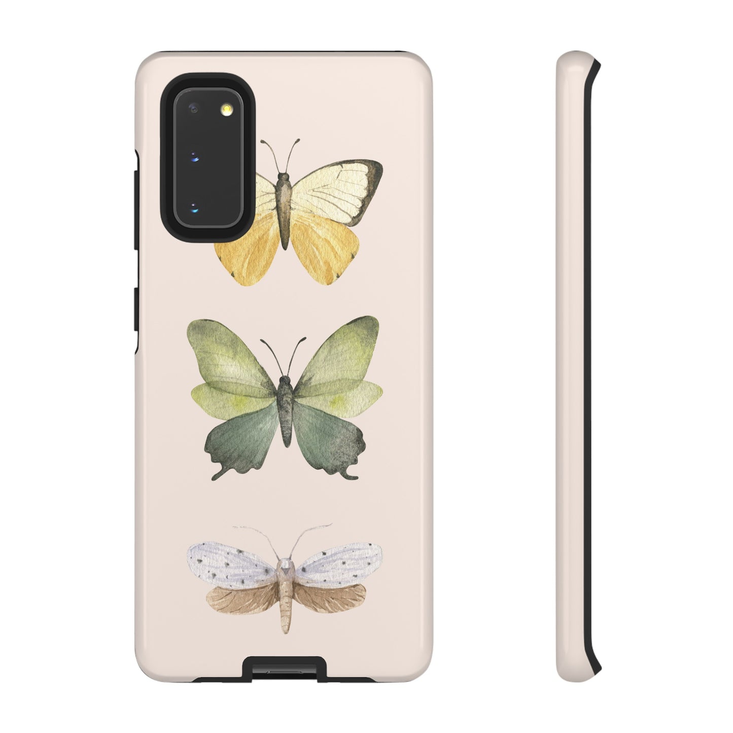 Three Butterflies Wallpaper Phone Case | iPhone 15 Plus/ Pro, 14, 13, 12| Google Pixel 7, Pro, 5| Samsung Galaxy S23 All Major Phone Models