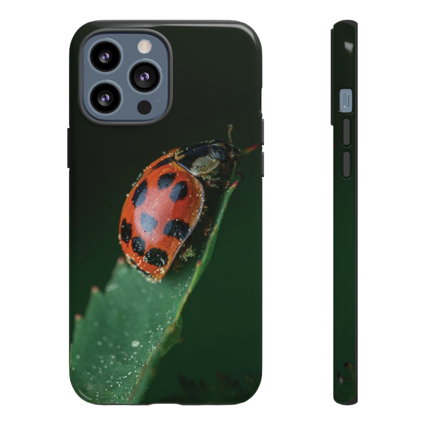 Ladybug Wallpaper Phone Case | iPhone 15 Plus/ Pro, 14, 13, 12| Google Pixel 7, Pro, 5| Samsung Galaxy S23 All Major Phone Models