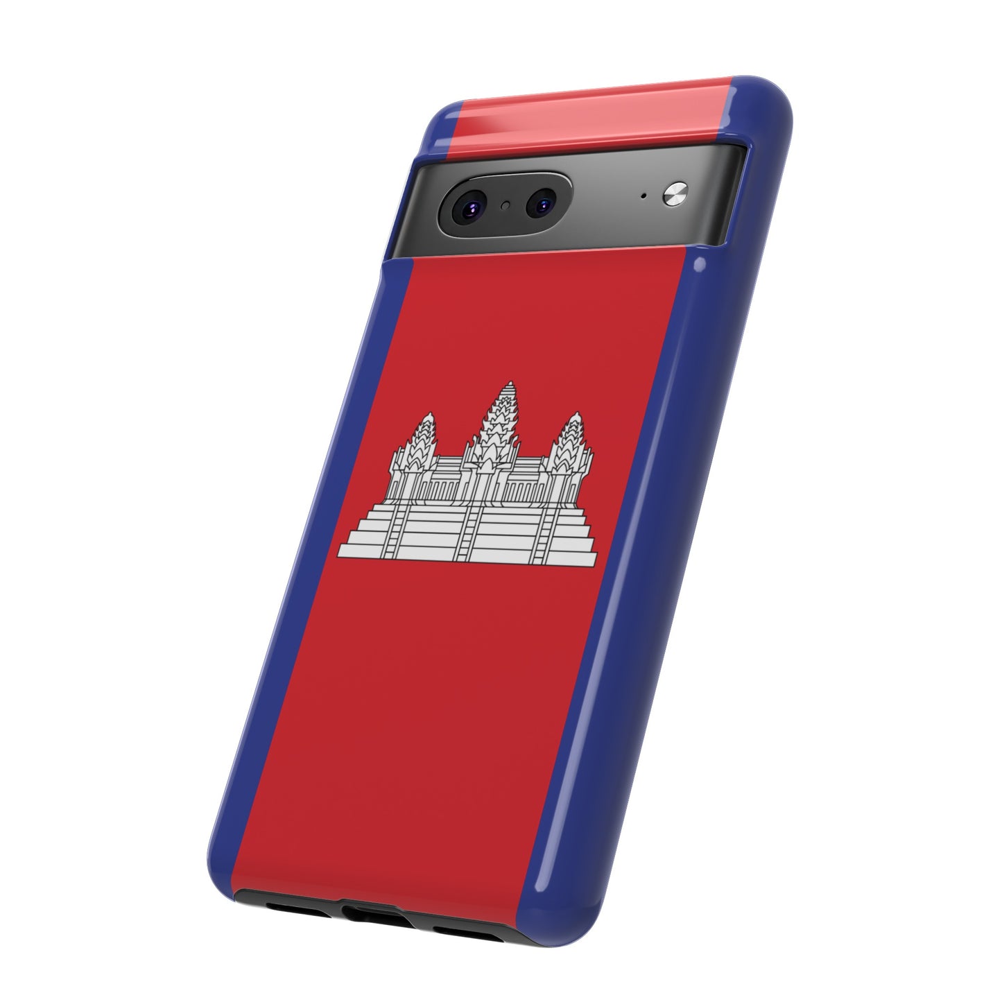 Cambodia Flag Phone Case | iPhone 15 Plus/ Pro, 14, 13, 12| Google Pixel 7, Pro, 5| Samsung Galaxy S23 All Major Phone Models