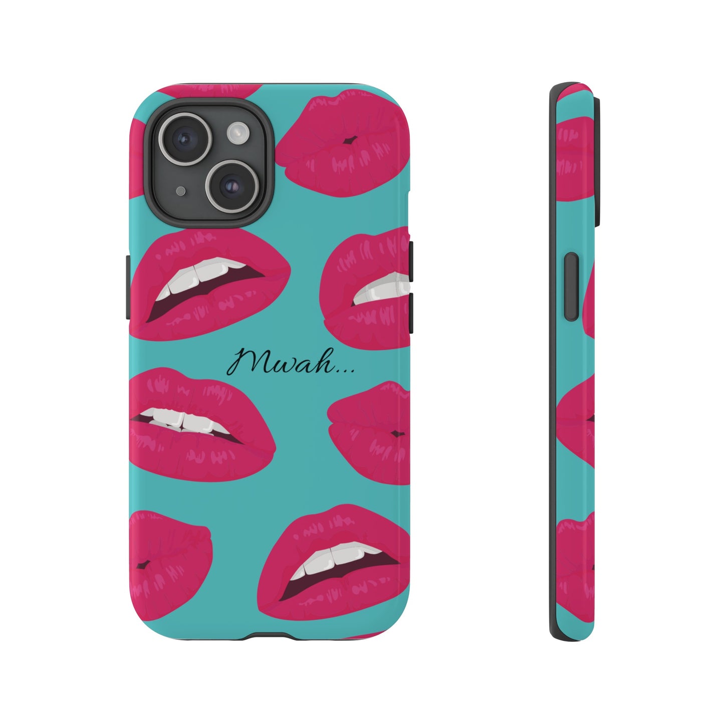 Mwah! Wallpaper Phone Case | iPhone 15 Plus/ Pro, 14, 13, 12| Google Pixel 7, Pro, 5| Samsung Galaxy S23 All Major Phone Models