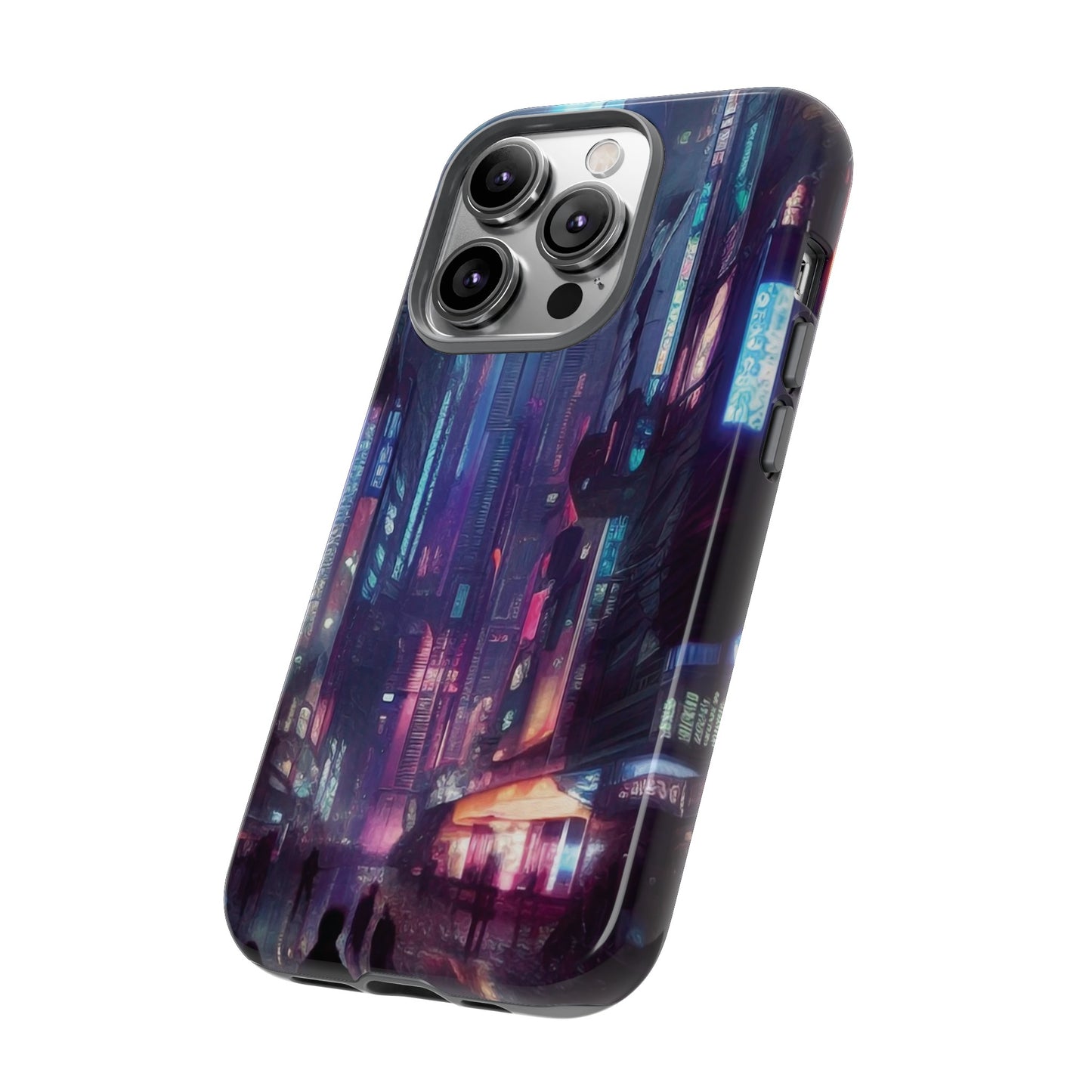 Futuristic Sci-Fi City Wallpaper Phone Case | iPhone 15 Plus/ Pro, 14, 13, 12| Google Pixel 7, Pro, 5| Samsung Galaxy S23 All Major Phone Models