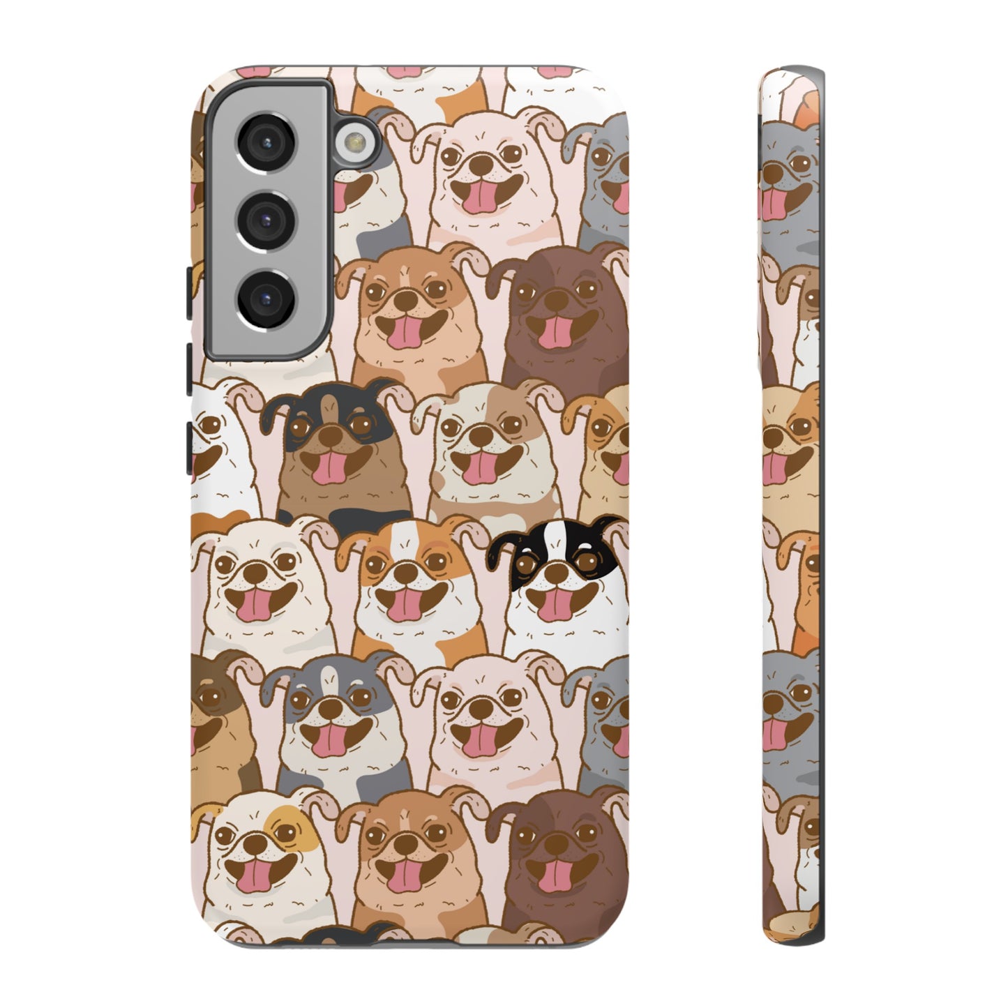 Dog Line Up Phone Case | iPhone 15 Plus/ Pro, 14, 13, 12| Google Pixel 7, Pro, 5| Samsung Galaxy S23 All Major Phone Models