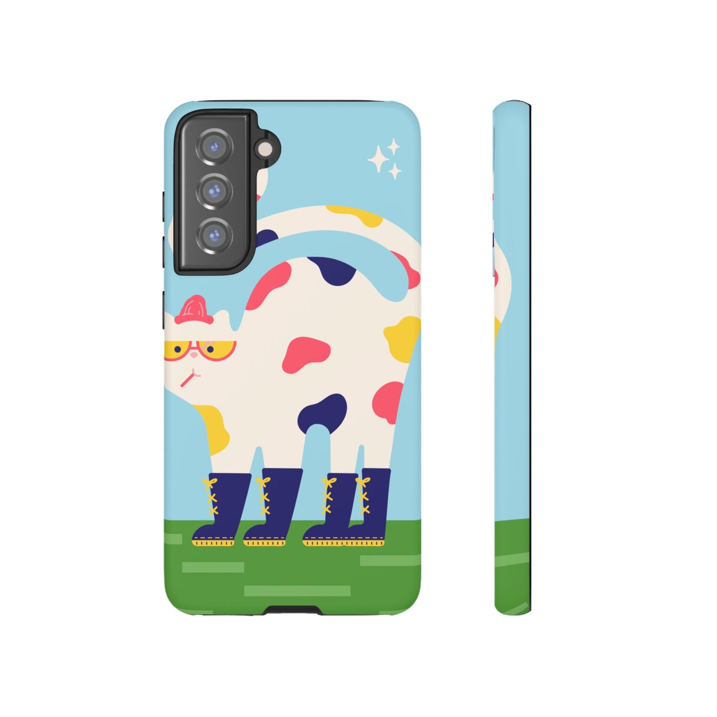 Rainboot Cat Phone Case | iPhone 15 Plus/ Pro, 14, 13, 12| Google Pixel 7, Pro, 5| Samsung Galaxy S23 All Major Phone Models