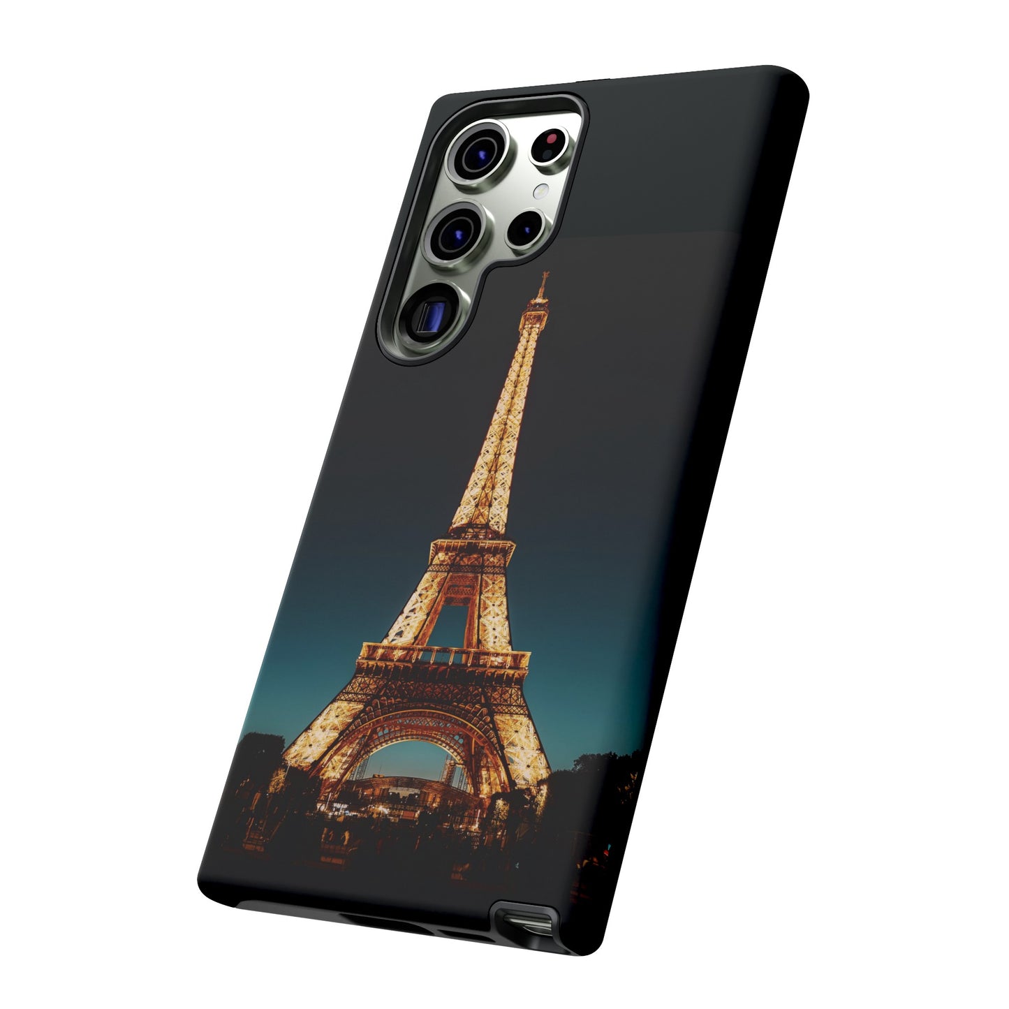 Night Eiffel Tower Phone Case | iPhone 15 Plus/ Pro, 14, 13, 12| Google Pixel 7, Pro, 5| Samsung Galaxy S23 All Major Phone Models