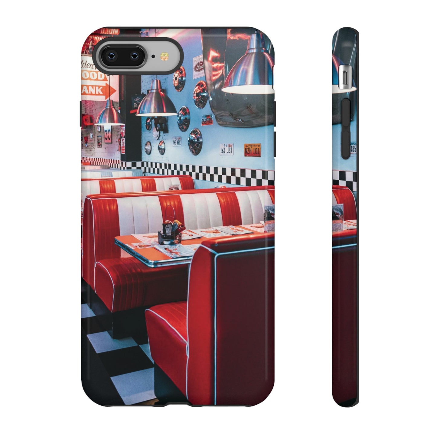 Diner Wallpaper Phone Case | iPhone 15 Plus/ Pro, 14, 13, 12| Google Pixel 7, Pro, 5| Samsung Galaxy S23 All Major Phone Models