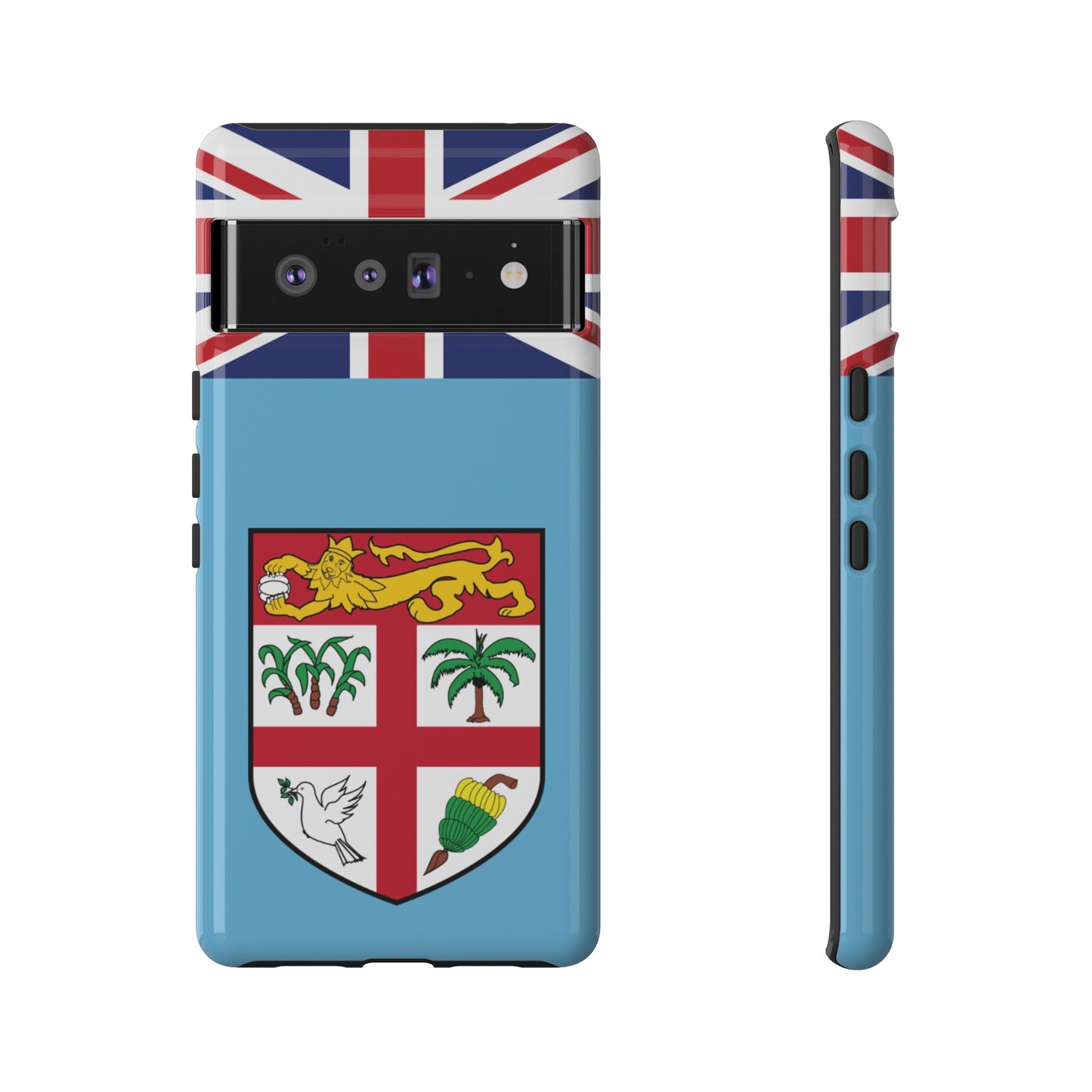 Fiji Flag Phone Case | iPhone 15 Plus/ Pro, 14, 13, 12| Google Pixel 7, Pro, 5| Samsung Galaxy S23 All Major Phone Models