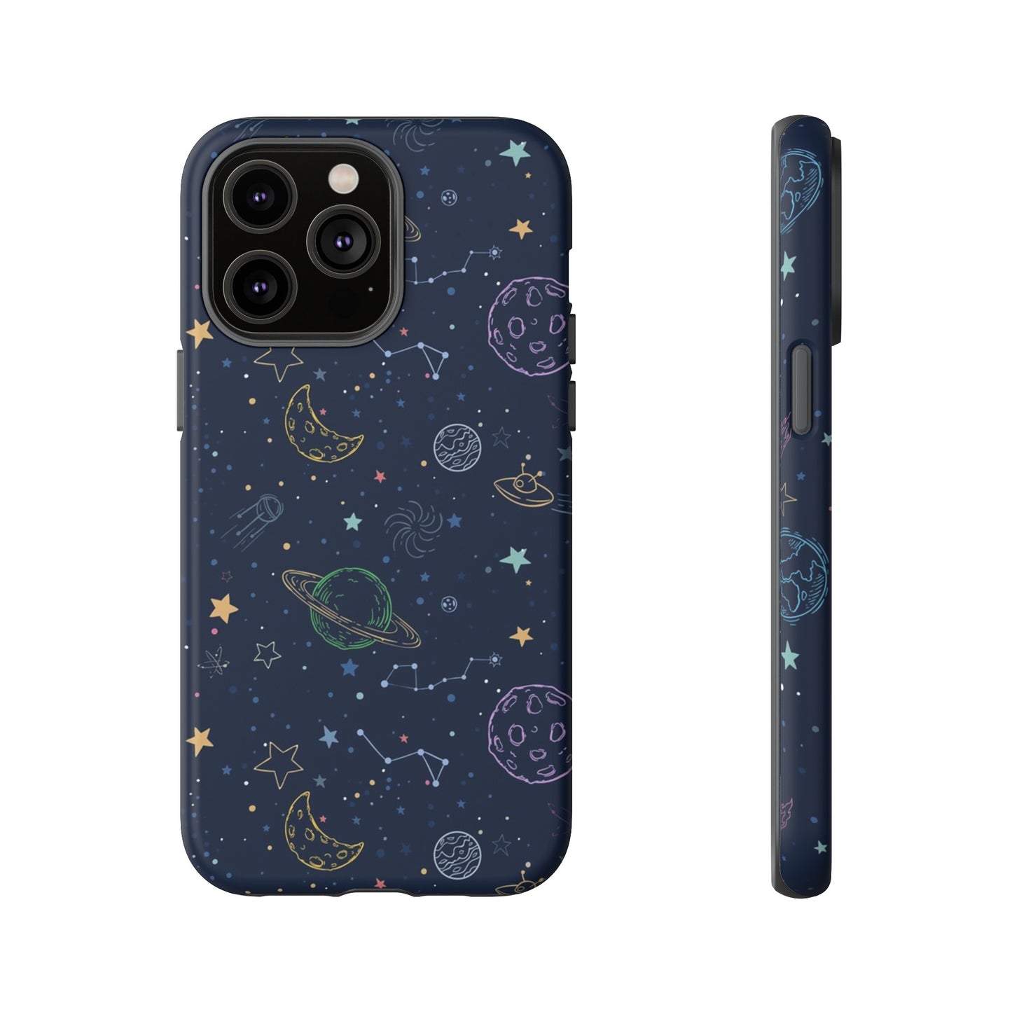 Space Galaxy Wallpaper Phone Case | iPhone 15 Plus/ Pro, 14, 13, 12| Google Pixel 7, Pro, 5| Samsung Galaxy S23 All Major Phone Models