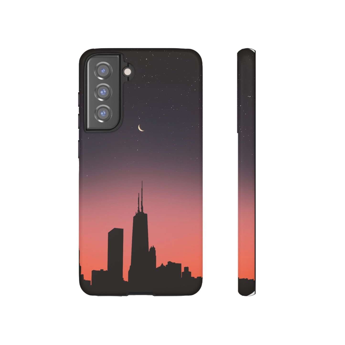 Chicago Skyline Wallpaper Phone Case | iPhone 15 Plus/ Pro, 14, 13, 12| Google Pixel 7, Pro, 5| Samsung Galaxy S23 All Major Phone Models