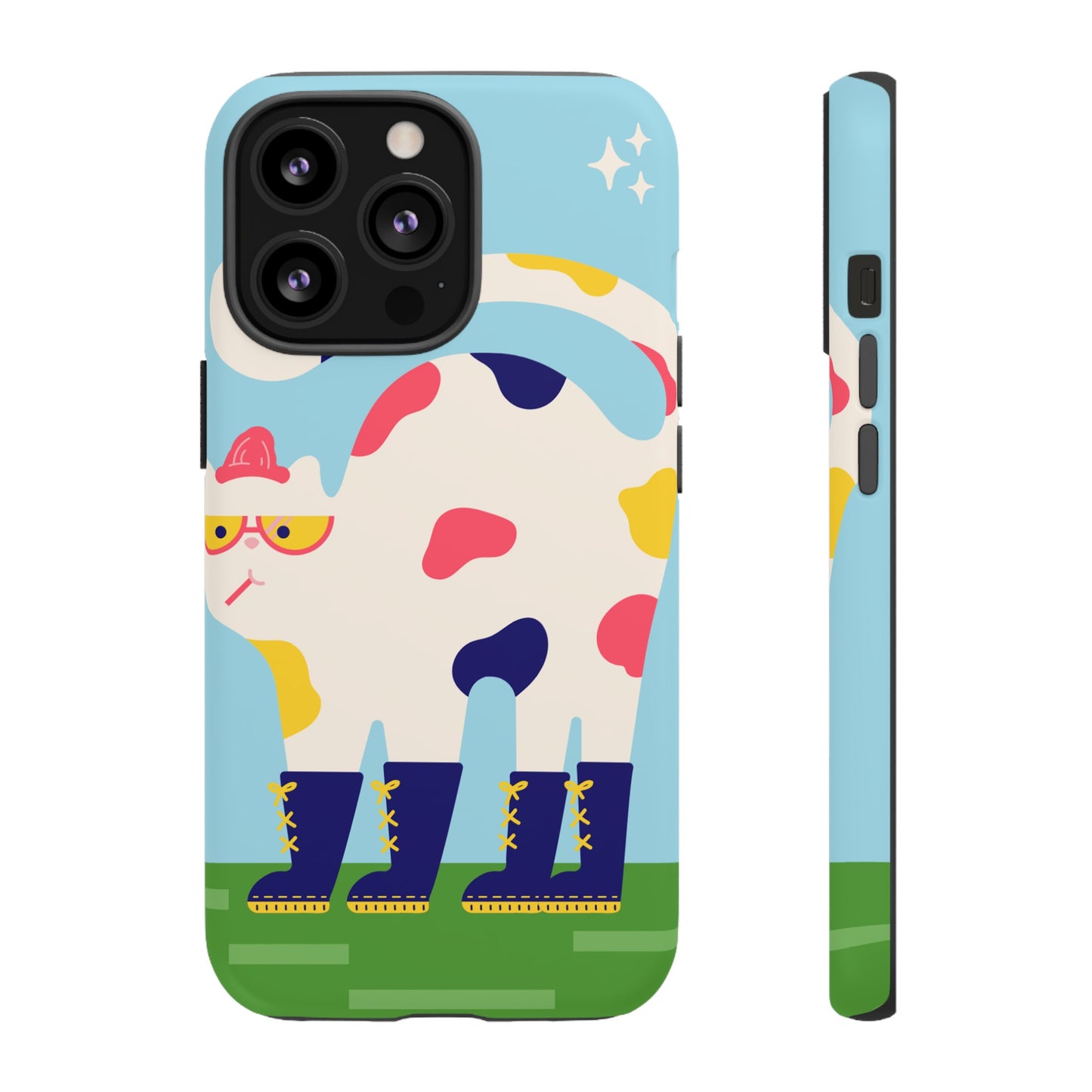 Rainboot Cat Phone Case | iPhone 15 Plus/ Pro, 14, 13, 12| Google Pixel 7, Pro, 5| Samsung Galaxy S23 All Major Phone Models