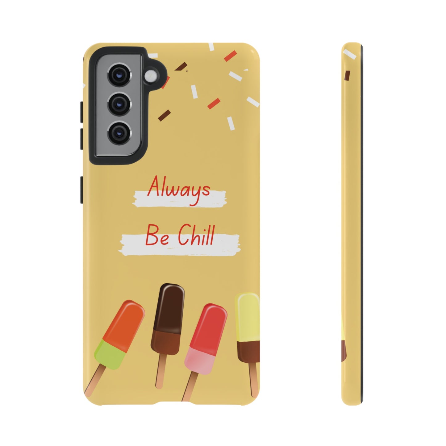 Always Be Chill Wallpaper Phone Case| iPhone 15 Plus/ Pro, 14, 13, 12| Google Pixel 7, Pro, 5| Samsung Galaxy S23 All Major Phone Models