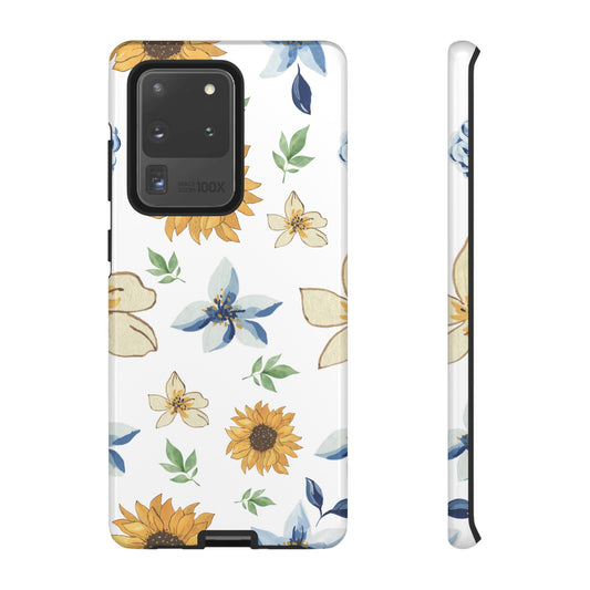 Beautiful Watercolour Flower Wallpaper Phone Case | iPhone 15 Plus/ Pro, 14, 13, 12| Google Pixel 7, Pro, 5| Samsung Galaxy S23 All Major Phone Models