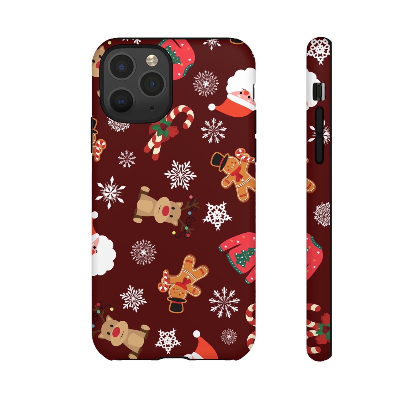 Festive Christmas Wallpaper Phone Case | iPhone 15 Plus/ Pro, 14, 13, 12| Google Pixel 7, Pro, 5| Samsung Galaxy S23 All Major Phone Models