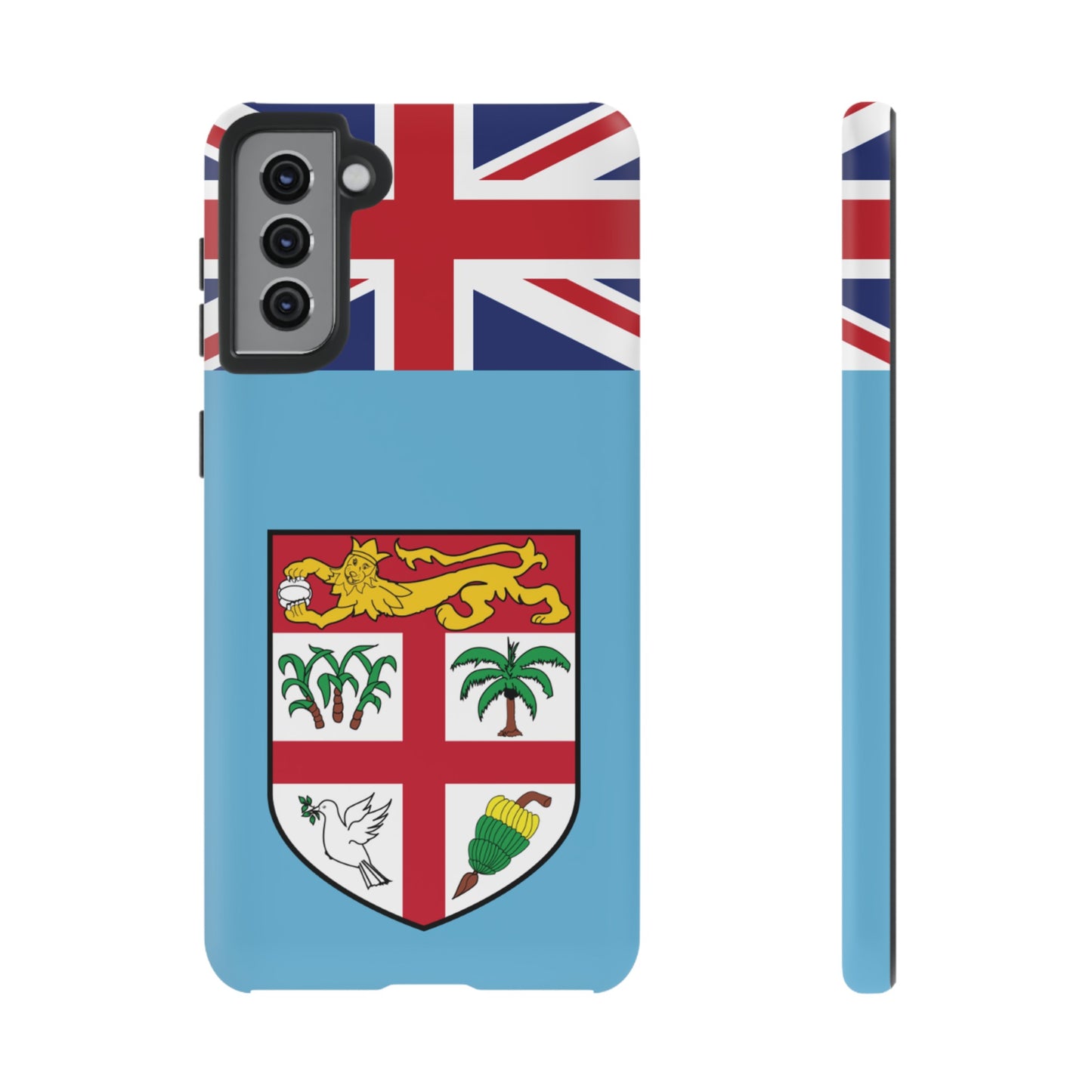 Fiji Flag Phone Case | iPhone 15 Plus/ Pro, 14, 13, 12| Google Pixel 7, Pro, 5| Samsung Galaxy S23 All Major Phone Models