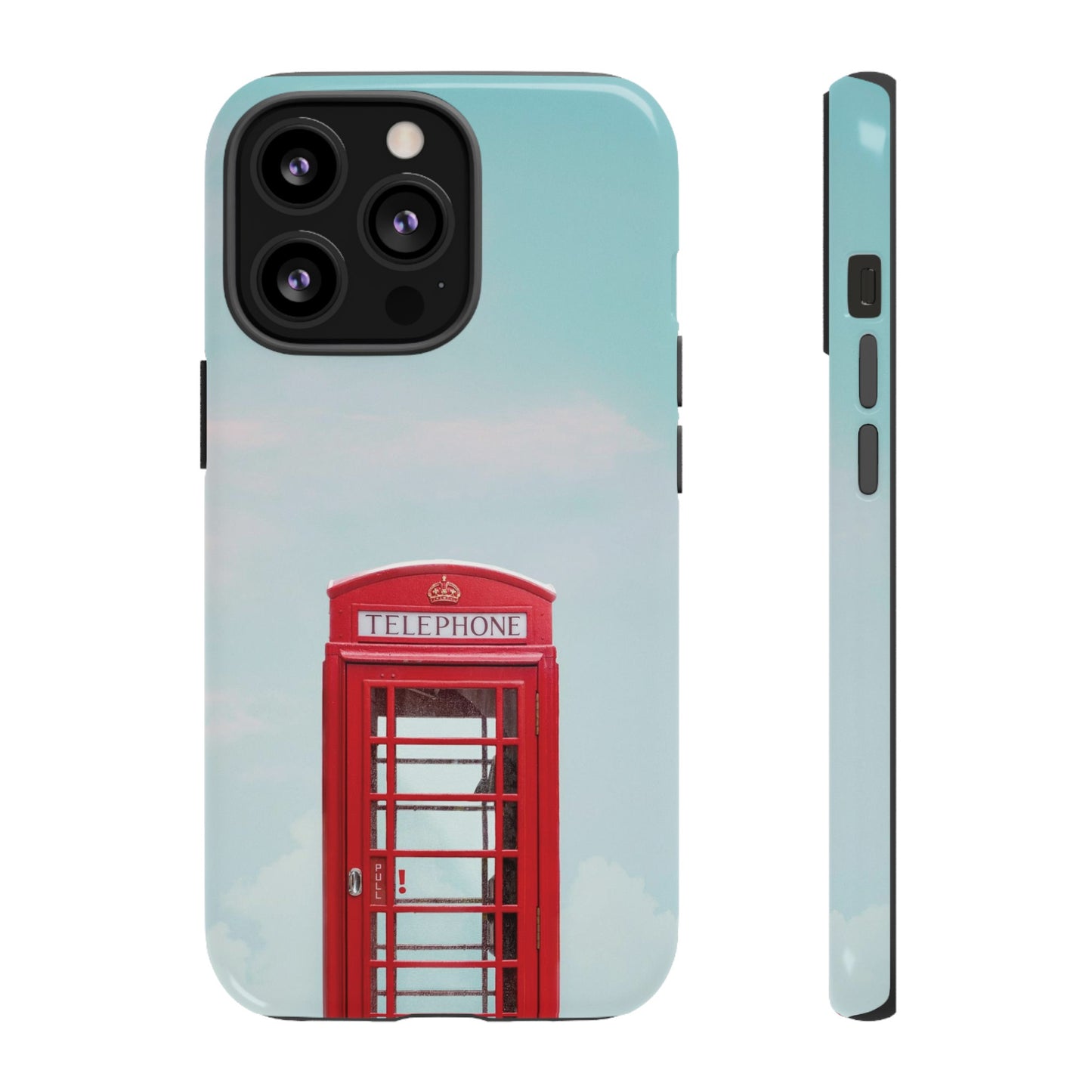 Telephone Booth Wallpaper Phone Case |iPhone 15 Plus/ Pro, 14, 13, 12|Google Pixel 7, Pro, 5| Samsung Galaxy S23 All Major Phone Models