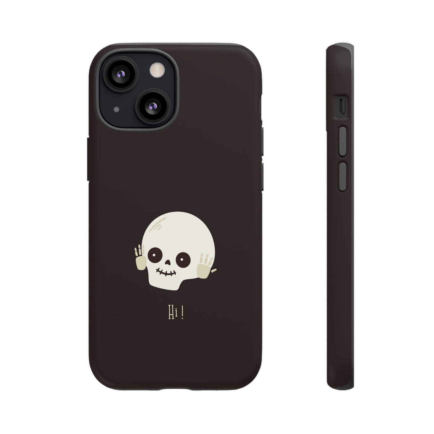 Hello Skull Phone Case | iPhone 15 Plus/ Pro, 14, 13, 12| Google Pixel 7, Pro, 5| Samsung Galaxy S23 All Major Phone Models