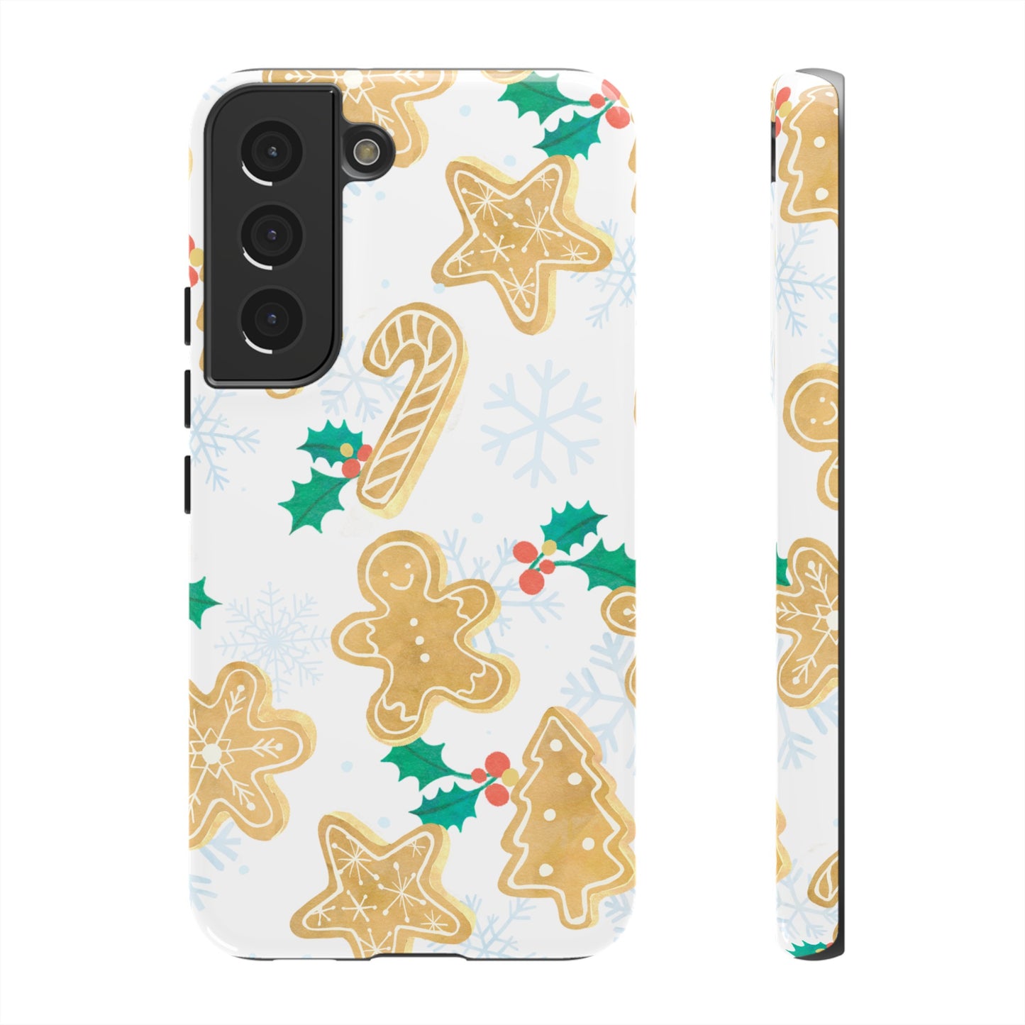 Gingerbread Wallpaper Phone Case | iPhone 15 Plus/ Pro, 14, 13, 12| Google Pixel 7, Pro, 5| Samsung Galaxy S23 All Major Phone Models