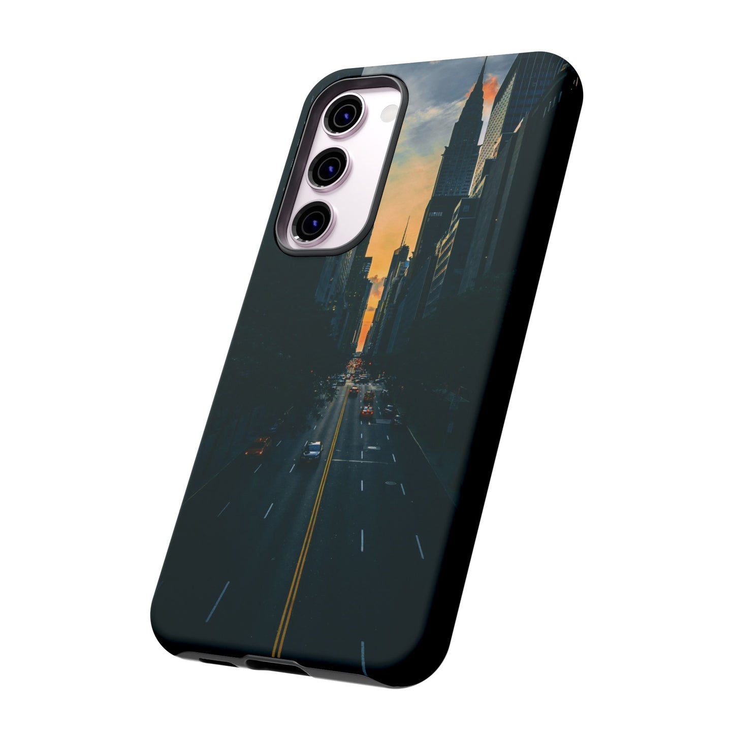 City Sunset Wallpaper Phone Case | iPhone 15 Plus/ Pro, 14, 13, 12| Google Pixel 7, Pro, 5| Samsung Galaxy S23 All Major Phone Models