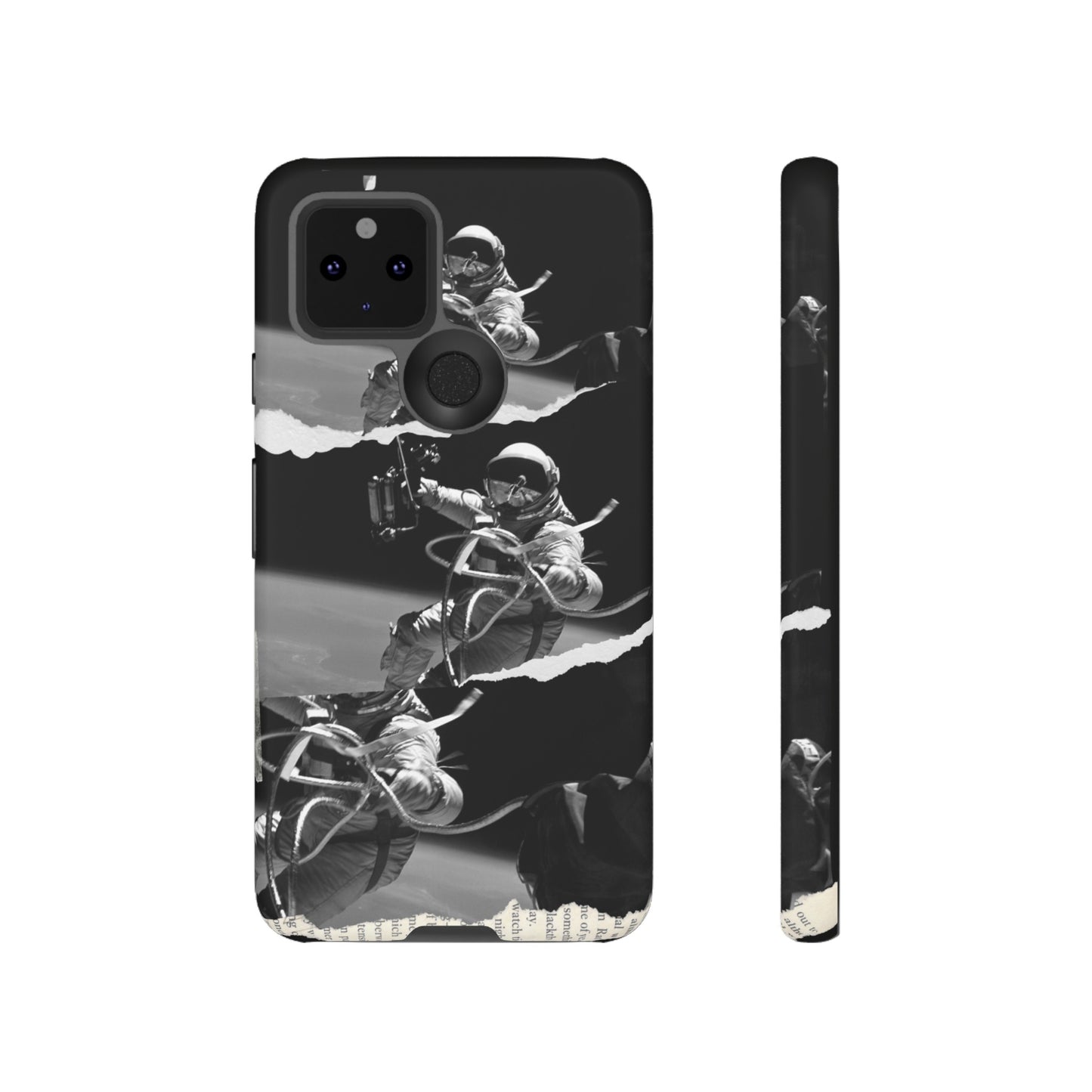 Astronaut Collage Phone Case | iPhone 15 Plus/ Pro, 14, 13, 12| Google Pixel 7, Pro, 5| Samsung Galaxy S23 All Major Phone Models