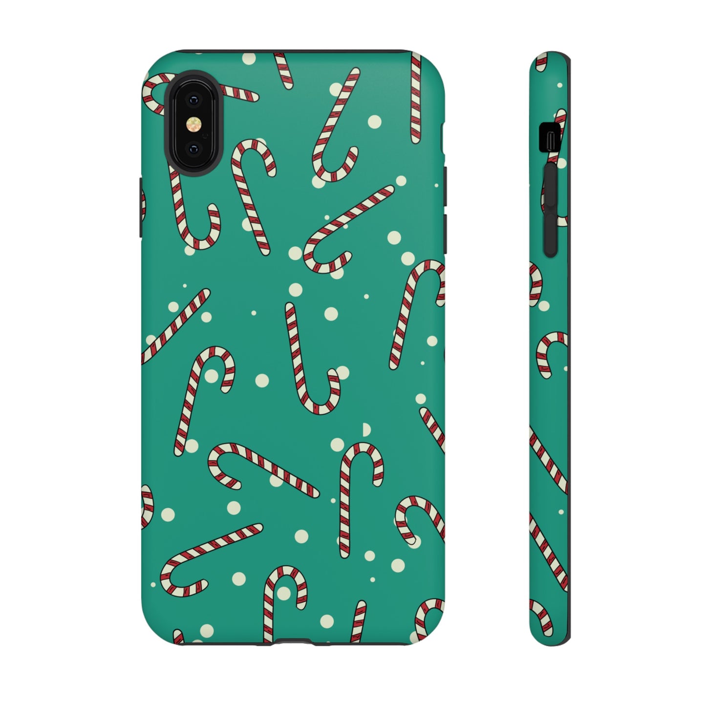 Candycane Wallpaper Phone Case | iPhone 15 Plus/ Pro, 14, 13, 12| Google Pixel 7, Pro, 5| Samsung Galaxy S23 All Major Phone Models