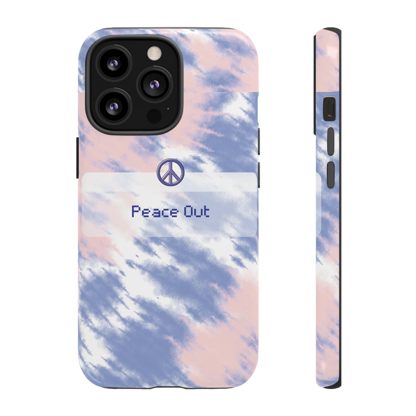 Peace Out Wallpaper Phone Case | iPhone 15 Plus/ Pro, 14, 13, 12| Google Pixel 7, Pro, 5| Samsung Galaxy S23 All Major Phone Models