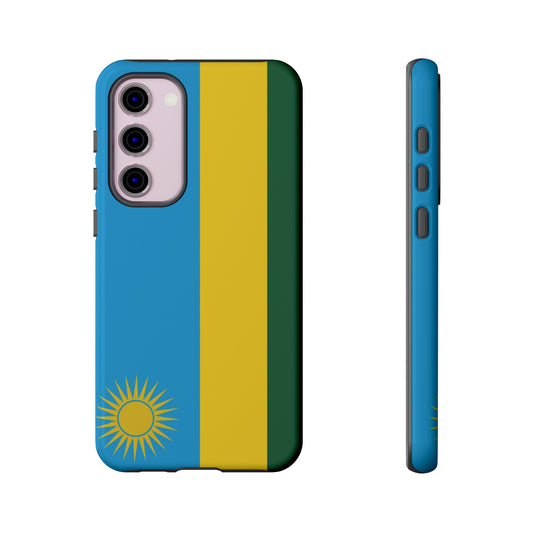 Rwanda Flag Phone Case | iPhone 15 Plus/ Pro, 14, 13, 12| Google Pixel 7, Pro, 5| Samsung Galaxy S23 All Major Phone Models