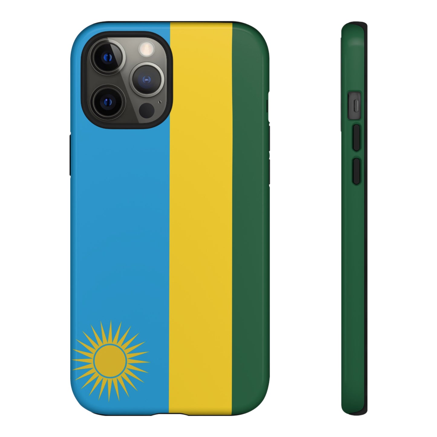 Rwanda Flag Phone Case | iPhone 15 Plus/ Pro, 14, 13, 12| Google Pixel 7, Pro, 5| Samsung Galaxy S23 All Major Phone Models