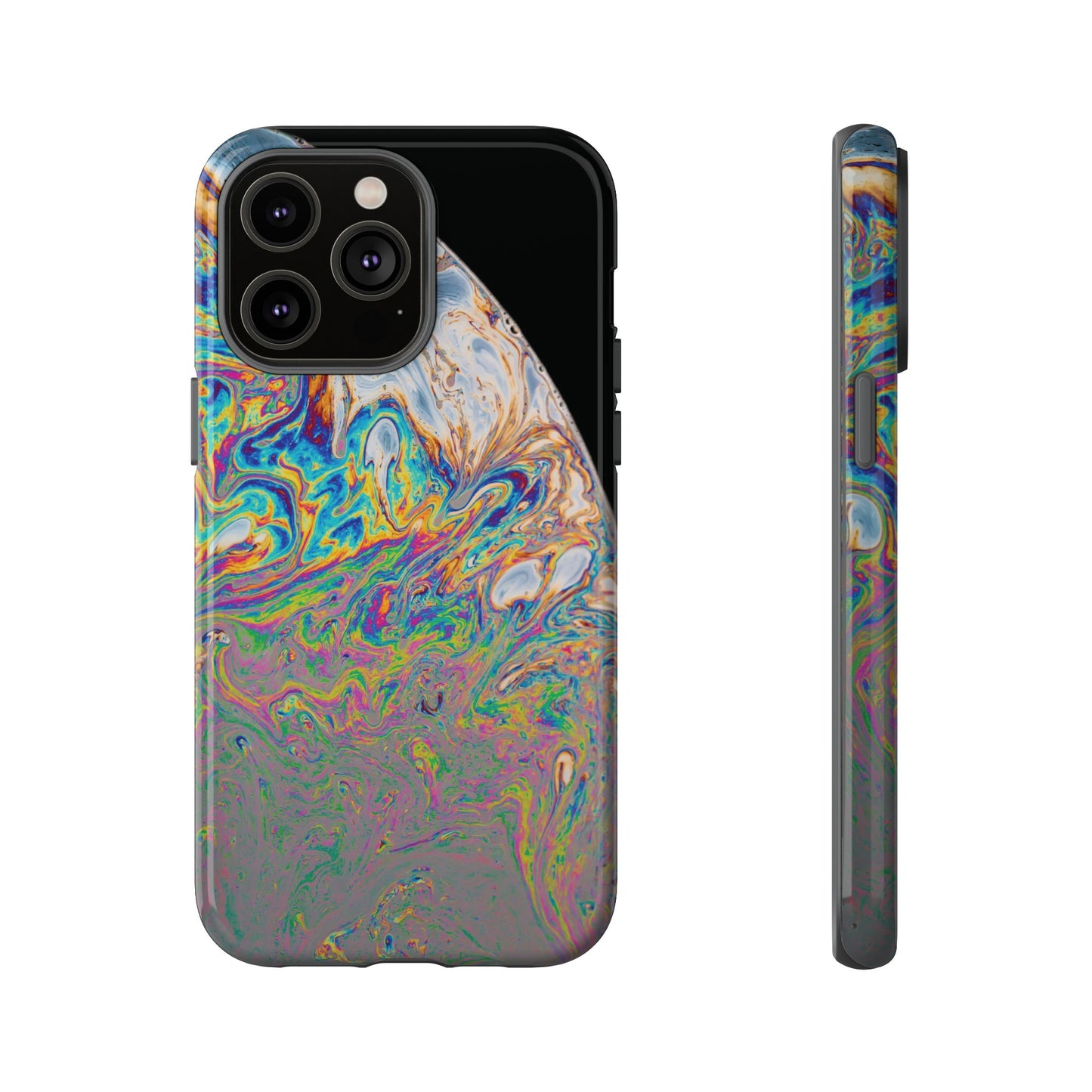 Rainbow Orb Wallpaper Phone Case | iPhone 15 Plus/ Pro, 14, 13, 12| Google Pixel 7, Pro, 5| Samsung Galaxy S23 All Major Phone Models