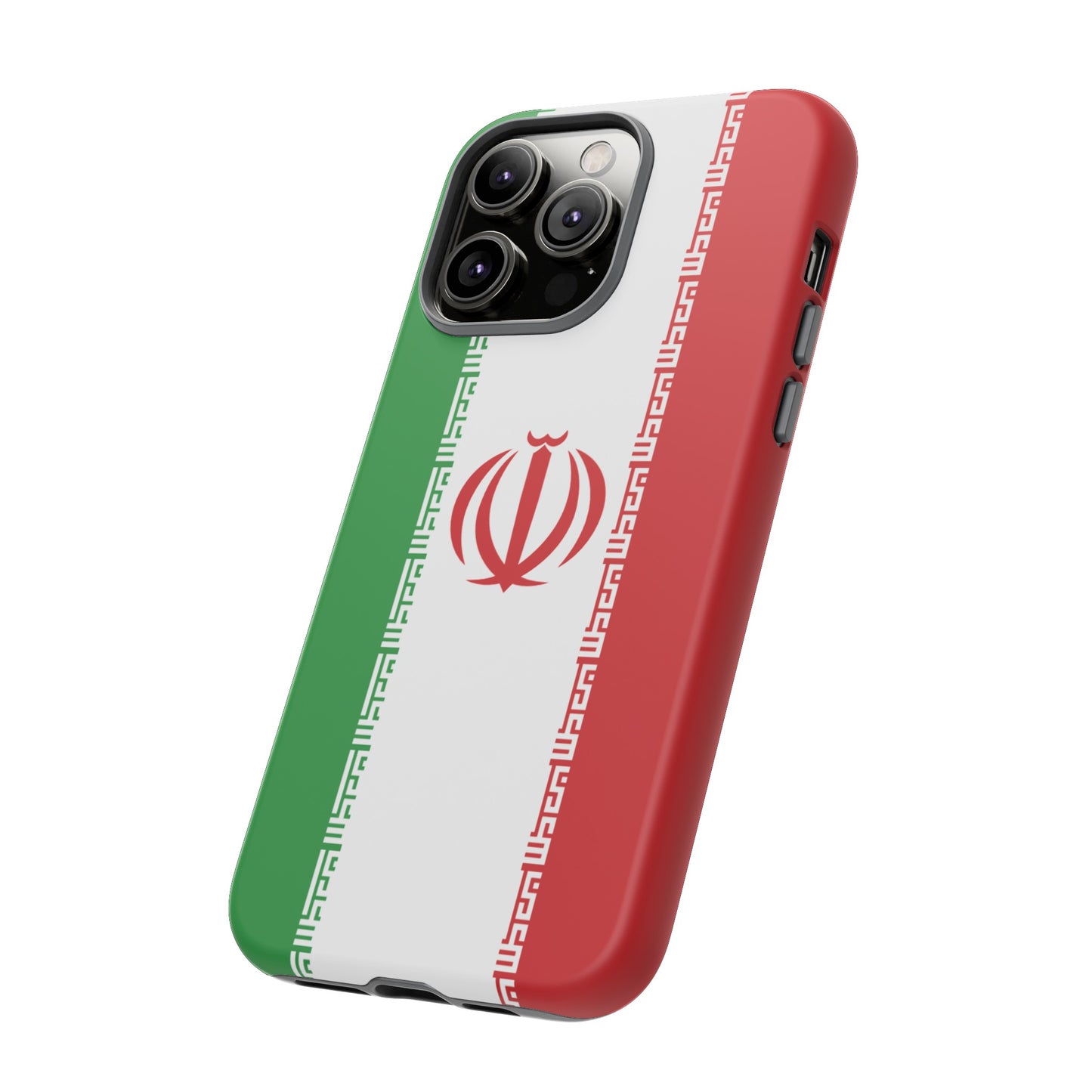 Iran Flag Phone Case | iPhone 15 Plus/ Pro, 14, 13, 12| Google Pixel 7, Pro, 5| Samsung Galaxy S23 All Major Phone Models