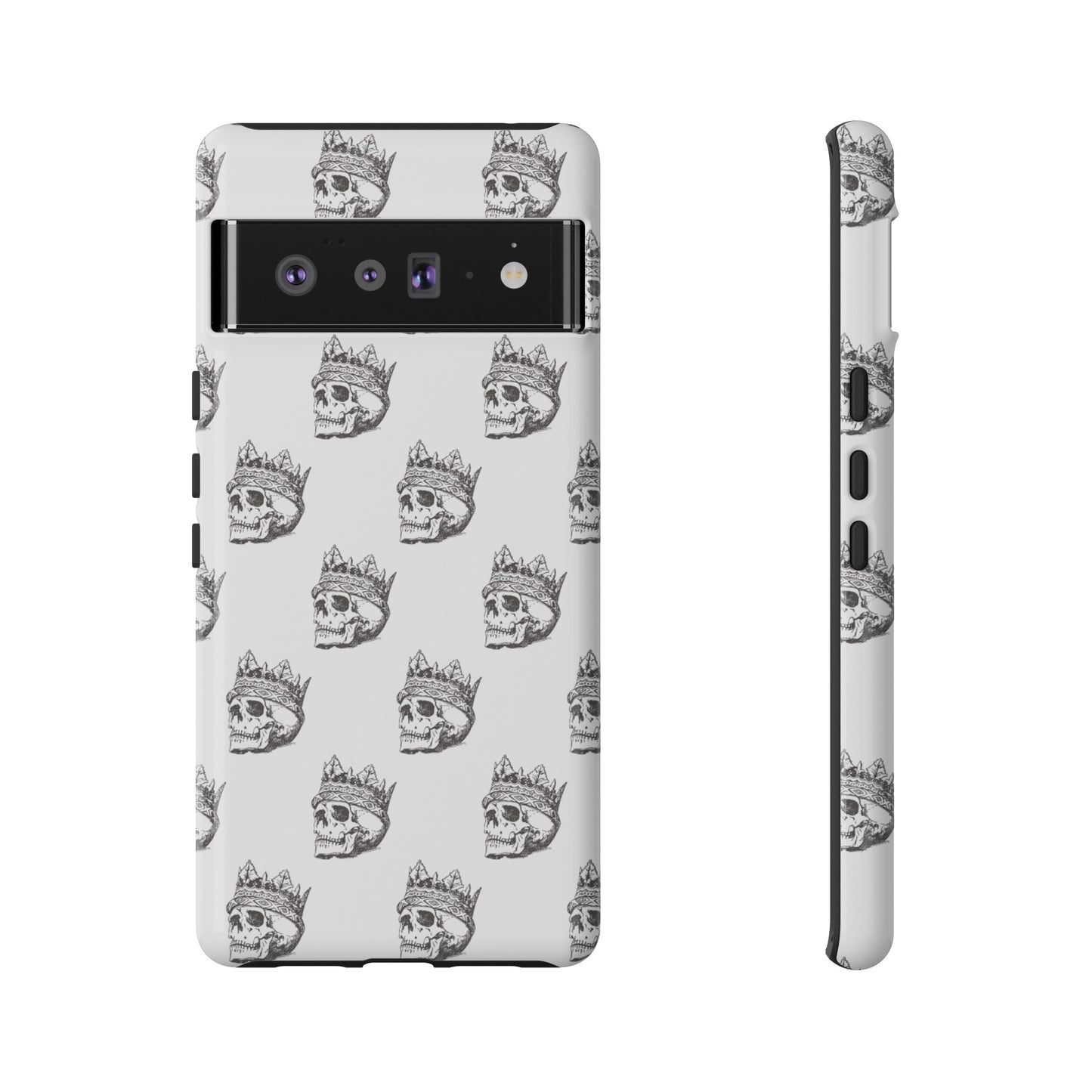 Skull Wallpaper Phone Case | iPhone 15 Plus/ Pro, 14, 13, 12| Google Pixel 7, Pro, 5| Samsung Galaxy S23 All Major Phone Models