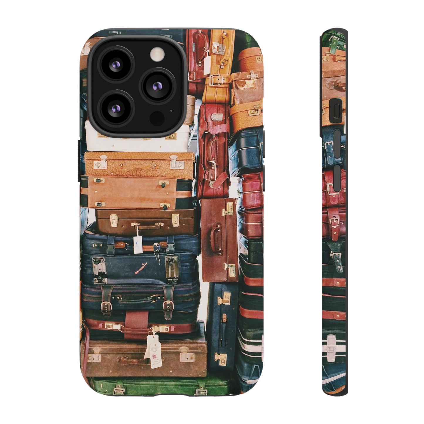 Suitcase Wallpaper Phone Case | iPhone 15 Plus/ Pro, 14, 13, 12| Google Pixel 7, Pro, 5| Samsung Galaxy S23 All Major Phone Models