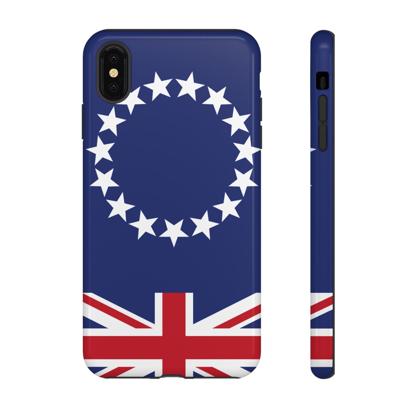 Cook Islands Flag Phone Case | iPhone 15 Plus/ Pro, 14, 13, 12| Google Pixel 7, Pro, 5| Samsung Galaxy S23 All Major Phone Models