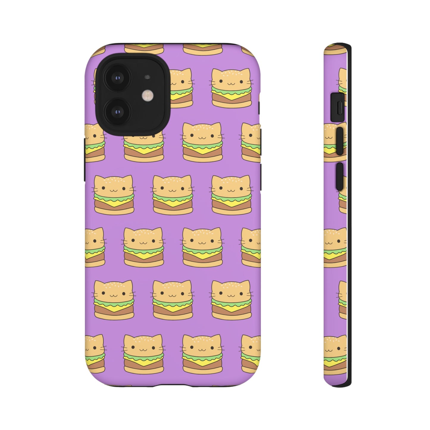 Cat Burger Phone Case | iPhone 15 Plus/ Pro, 14, 13, 12| Google Pixel 7, Pro, 5| Samsung Galaxy S23 All Major Phone Models