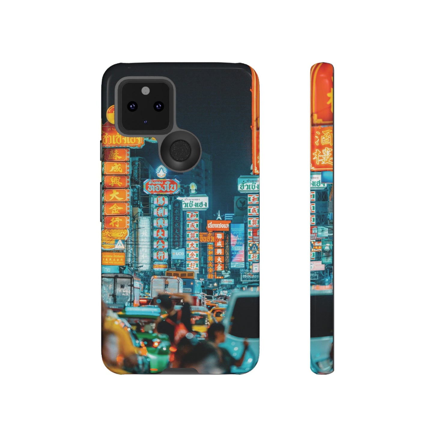 Neon Nightlife Wallpaper Phone Case | iPhone 15 Plus/ Pro, 14, 13, 12| Google Pixel 7, Pro, 5| Samsung Galaxy S23 All Major Phone Models