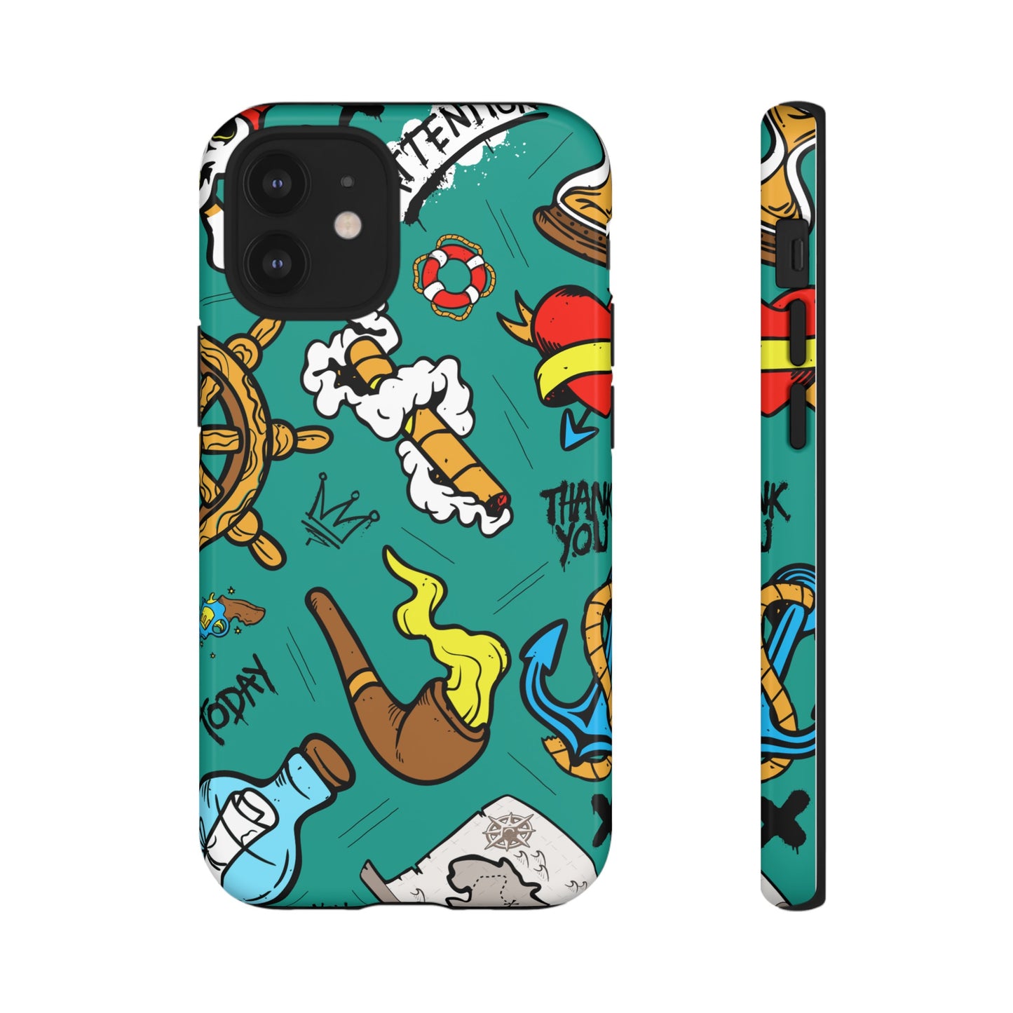 Pirate Wallpaper Phone Case | iPhone 15 Plus/ Pro, 14, 13, 12| Google Pixel 7, Pro, 5| Samsung Galaxy S23 All Major Phone Models