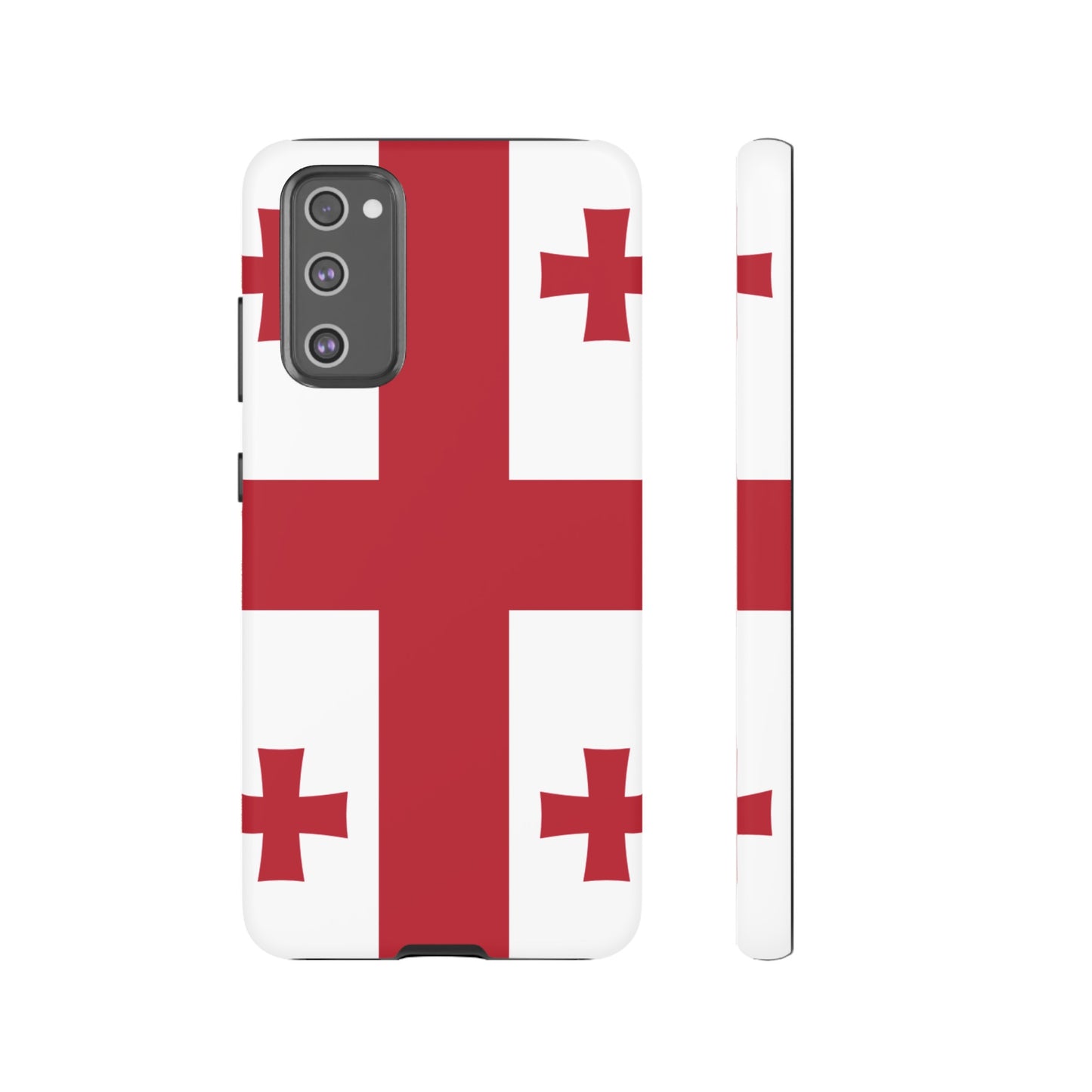 Georgia Flag Phone Case | iPhone 15 Plus/ Pro, 14, 13, 12| Google Pixel 7, Pro, 5| Samsung Galaxy S23 All Major Phone Models