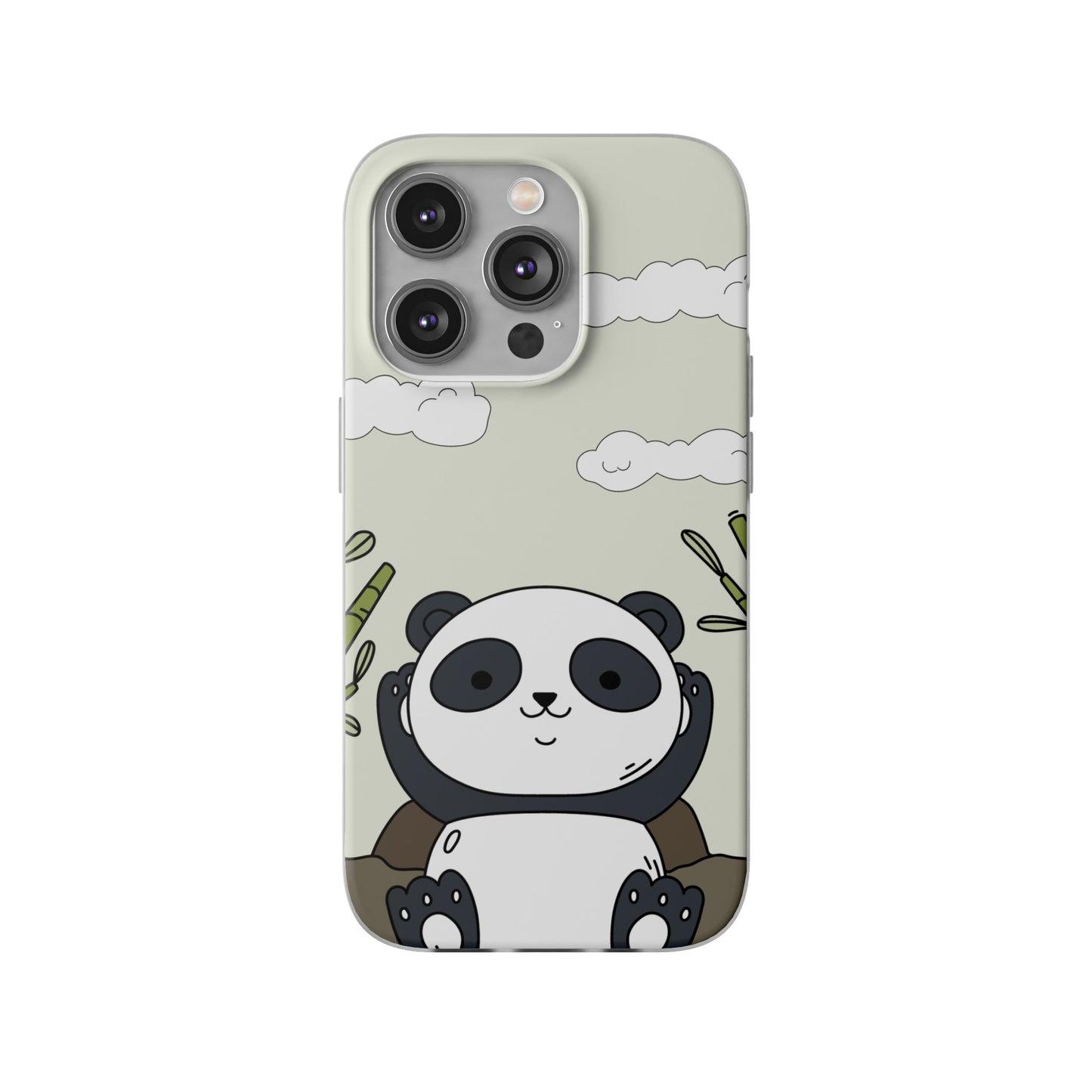 Panda Wallpaper Phone Case | iPhone 15 Plus/ Pro, 14, 13, 12| Google Pixel 7, Pro, 5| Samsung Galaxy S23 All Major Phone Models