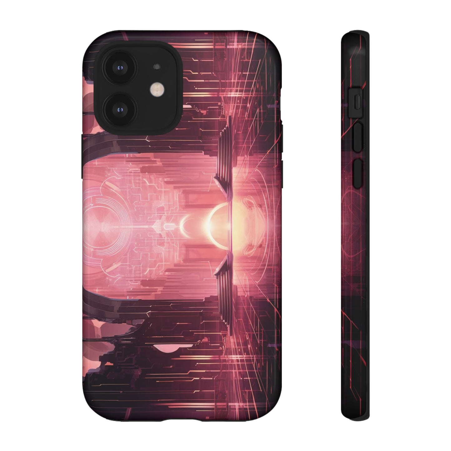 Sci-Fi Hall Wallpaper Phone Case | iPhone 15 Plus/ Pro, 14, 13, 12| Google Pixel 7, Pro, 5| Samsung Galaxy S23 All Major Phone Models