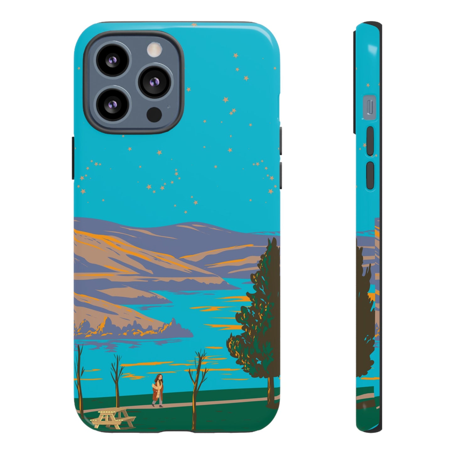 Afternoon Stroll Phone Case| iPhone 15 Plus/ Pro, 14, 13, 12| Google Pixel 7, Pro, 5| Samsung Galaxy S23 All Major Phone Models