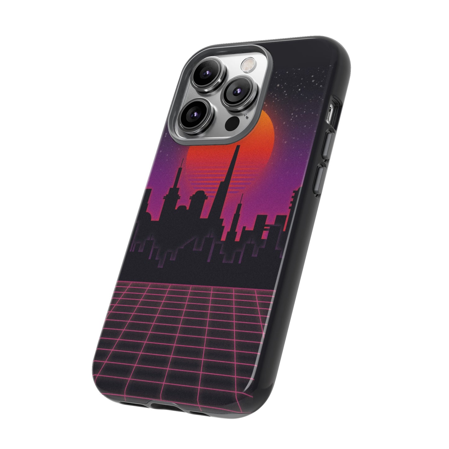 Retro City Phone Case | iPhone 15 Plus/ Pro, 14, 13, 12| Google Pixel 7, Pro, 5| Samsung Galaxy S23 All Major Phone Models