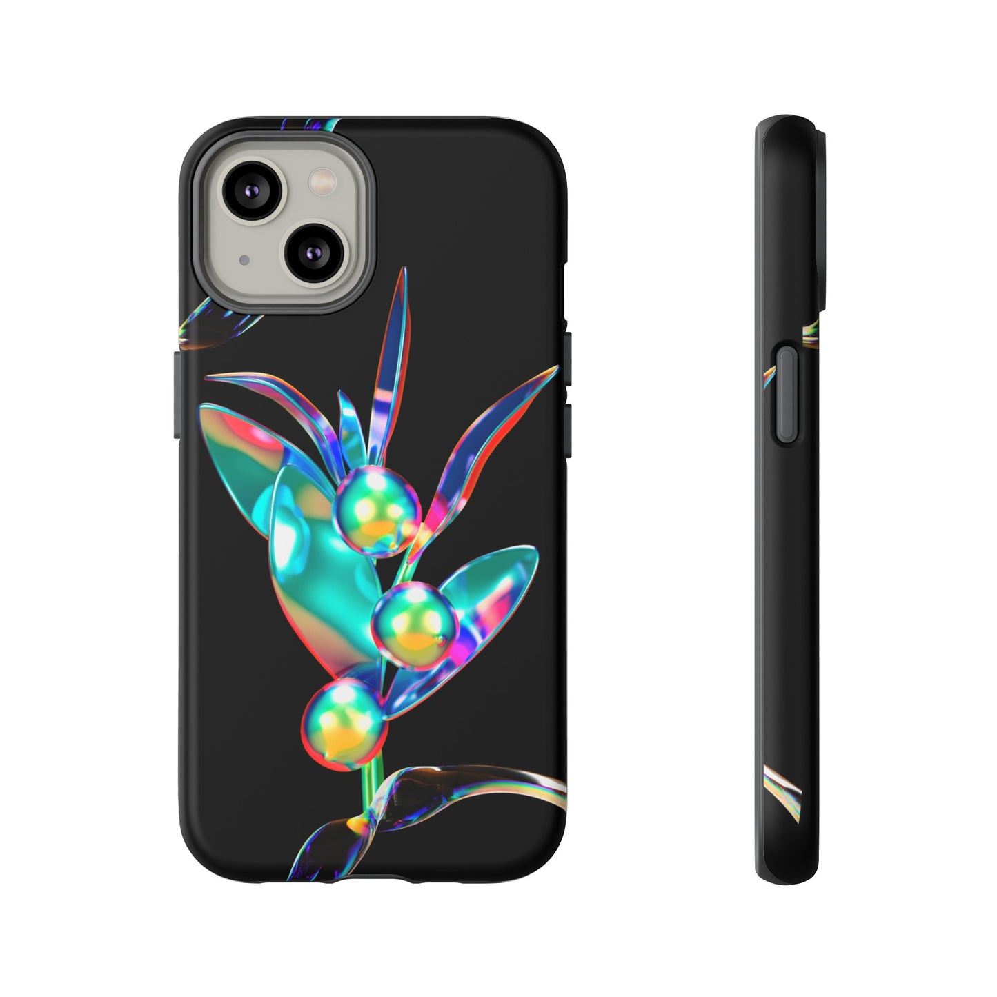 Psychedelic Flower Wallpaper Phone Case | iPhone 15 Plus/ Pro, 14, 13, 12| Google Pixel 7, Pro, 5| Samsung Galaxy S23 All Major Phone Models