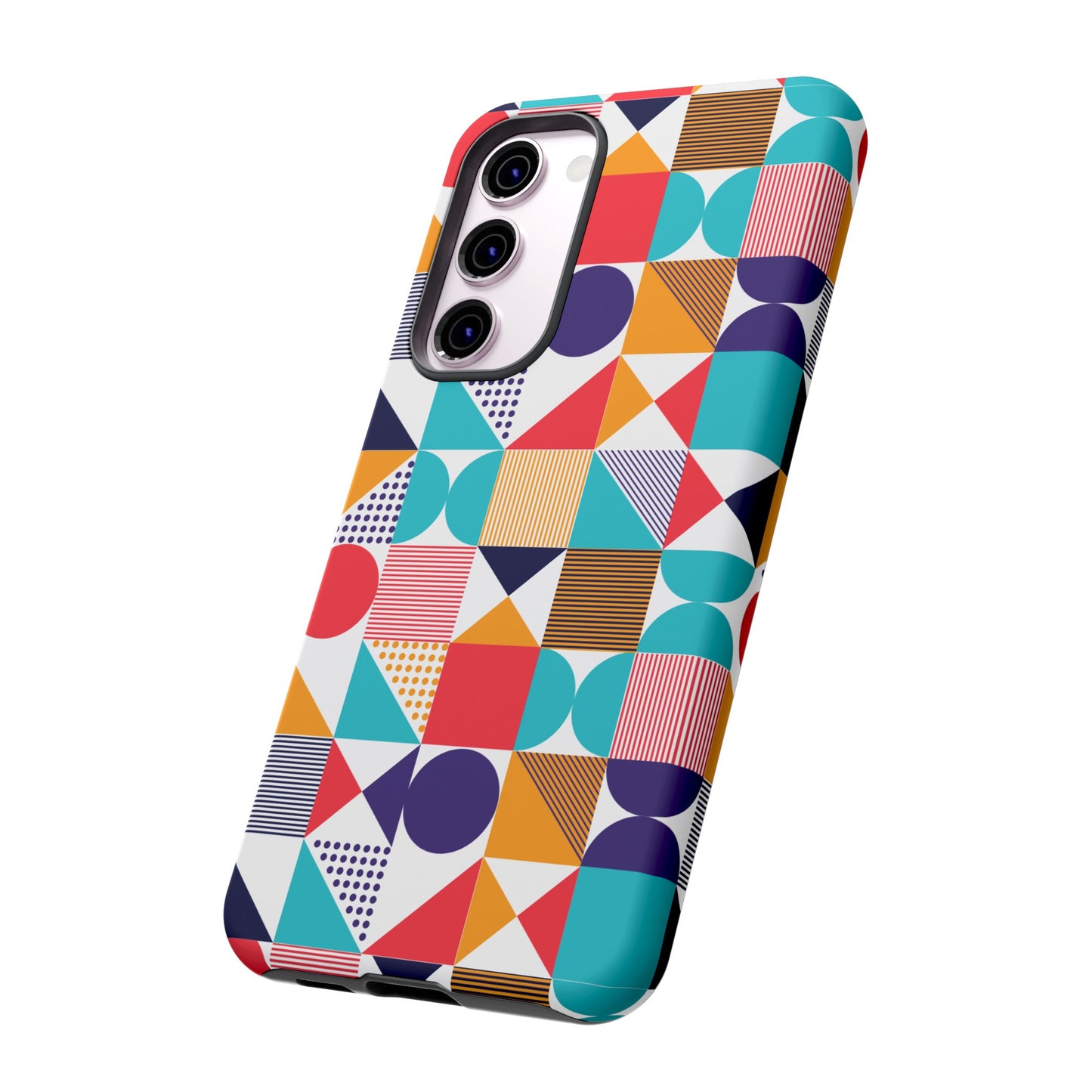 Geometric Patterned Wallpaper Phone Case | iPhone 15 Plus/ Pro, 14, 13, 12| Google Pixel 7, Pro, 5|Samsung Galaxy S23 All Major Phone Models