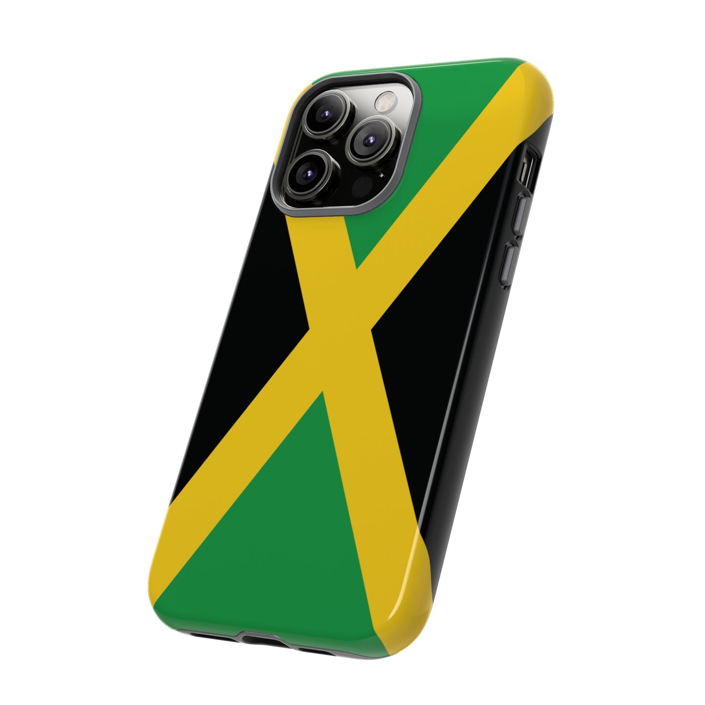 Jamaica Flag Phone Case | iPhone 15 Plus/ Pro, 14, 13, 12| Google Pixel 7, Pro, 5| Samsung Galaxy S23 All Major Phone Models