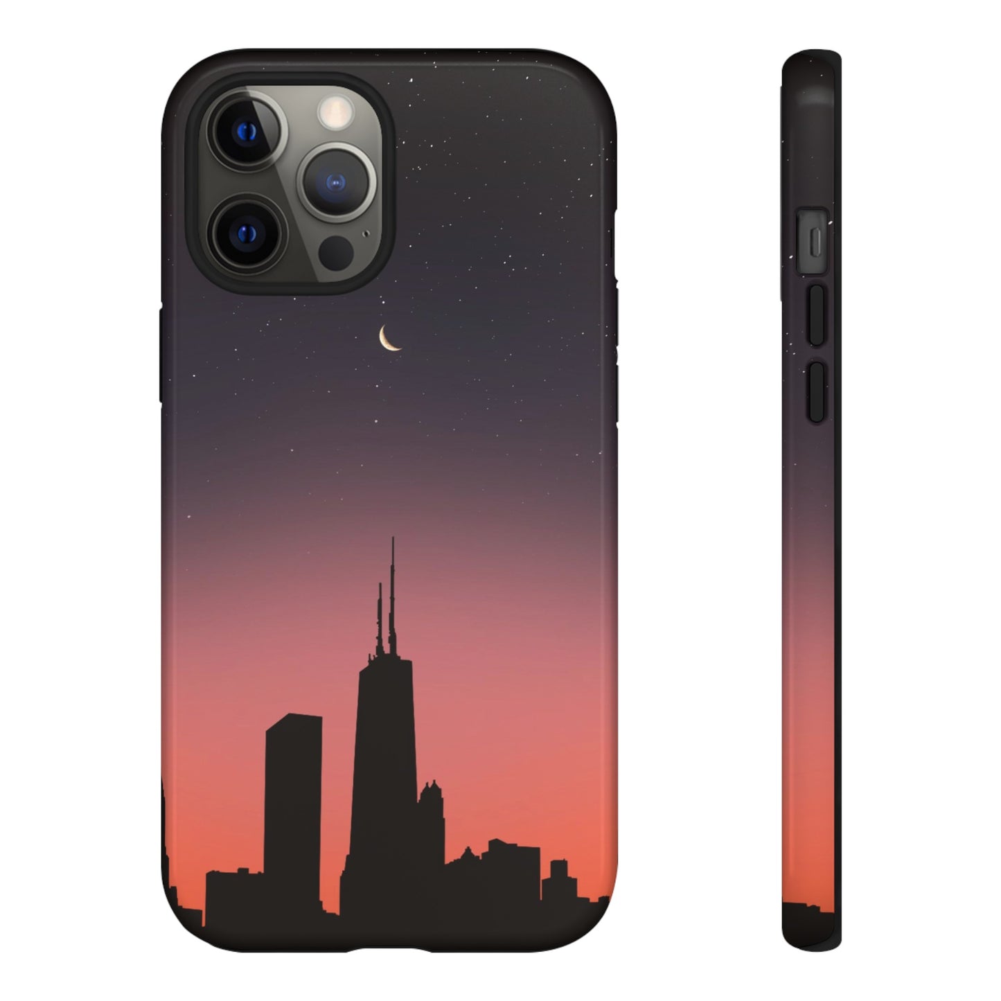 Chicago Skyline Wallpaper Phone Case | iPhone 15 Plus/ Pro, 14, 13, 12| Google Pixel 7, Pro, 5| Samsung Galaxy S23 All Major Phone Models