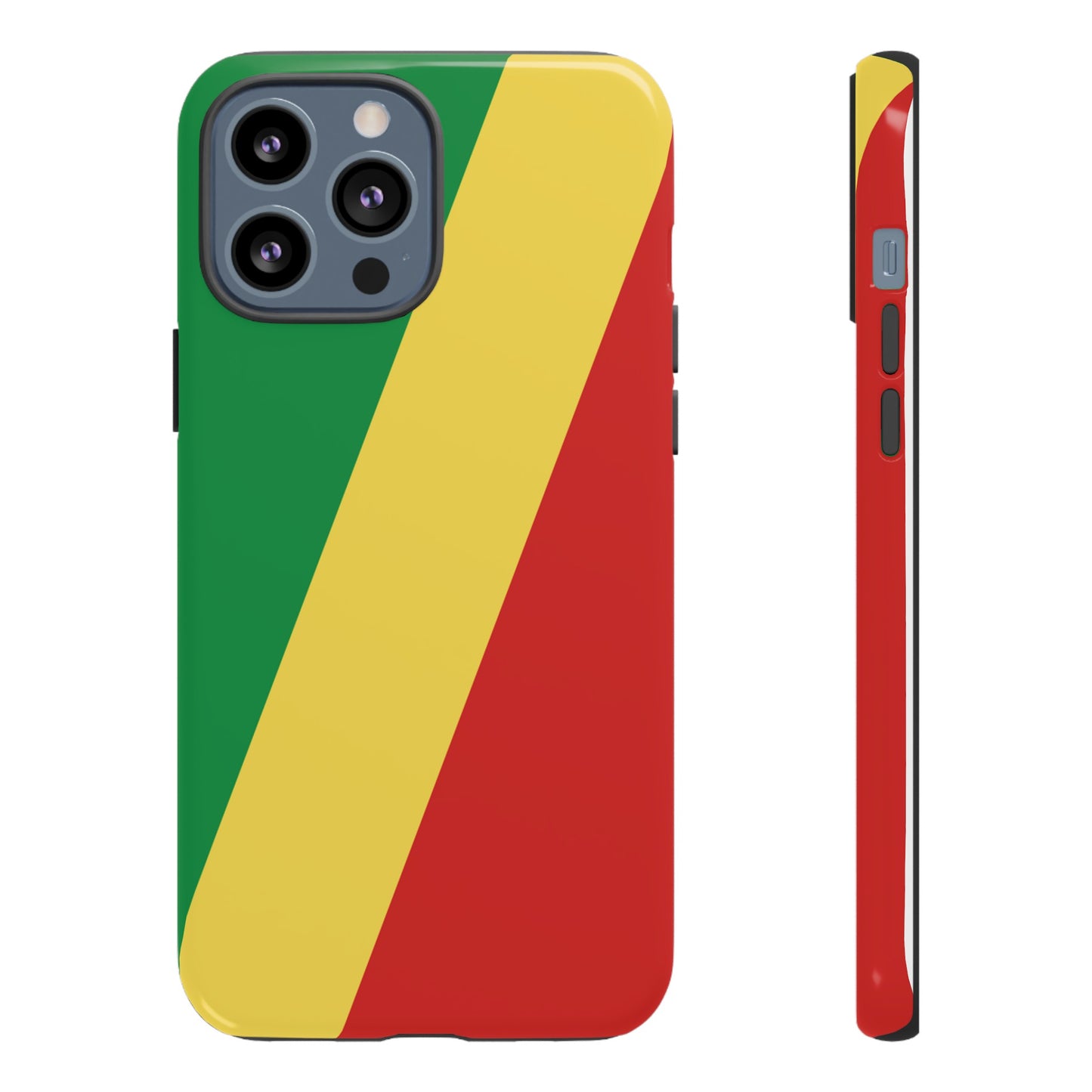 Congo-Brazzaville Flag Phone Case | iPhone 15 Plus/ Pro, 14, 13, 12| Google Pixel 7, Pro, 5| Samsung Galaxy S23 All Major Phone Models