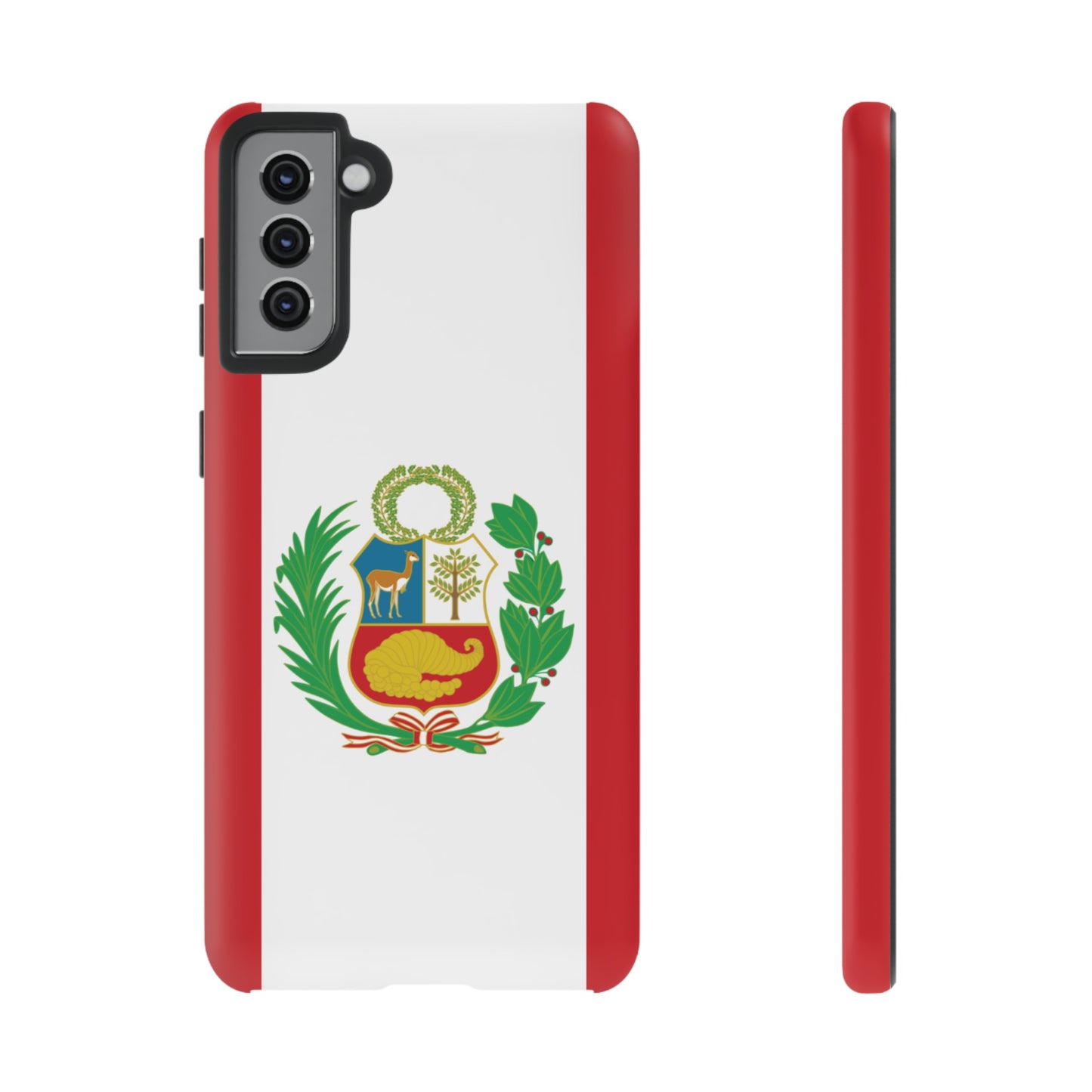 Peru Flag Phone Case | iPhone 15 Plus/ Pro, 14, 13, 12| Google Pixel 7, Pro, 5| Samsung Galaxy S23 All Major Phone Models