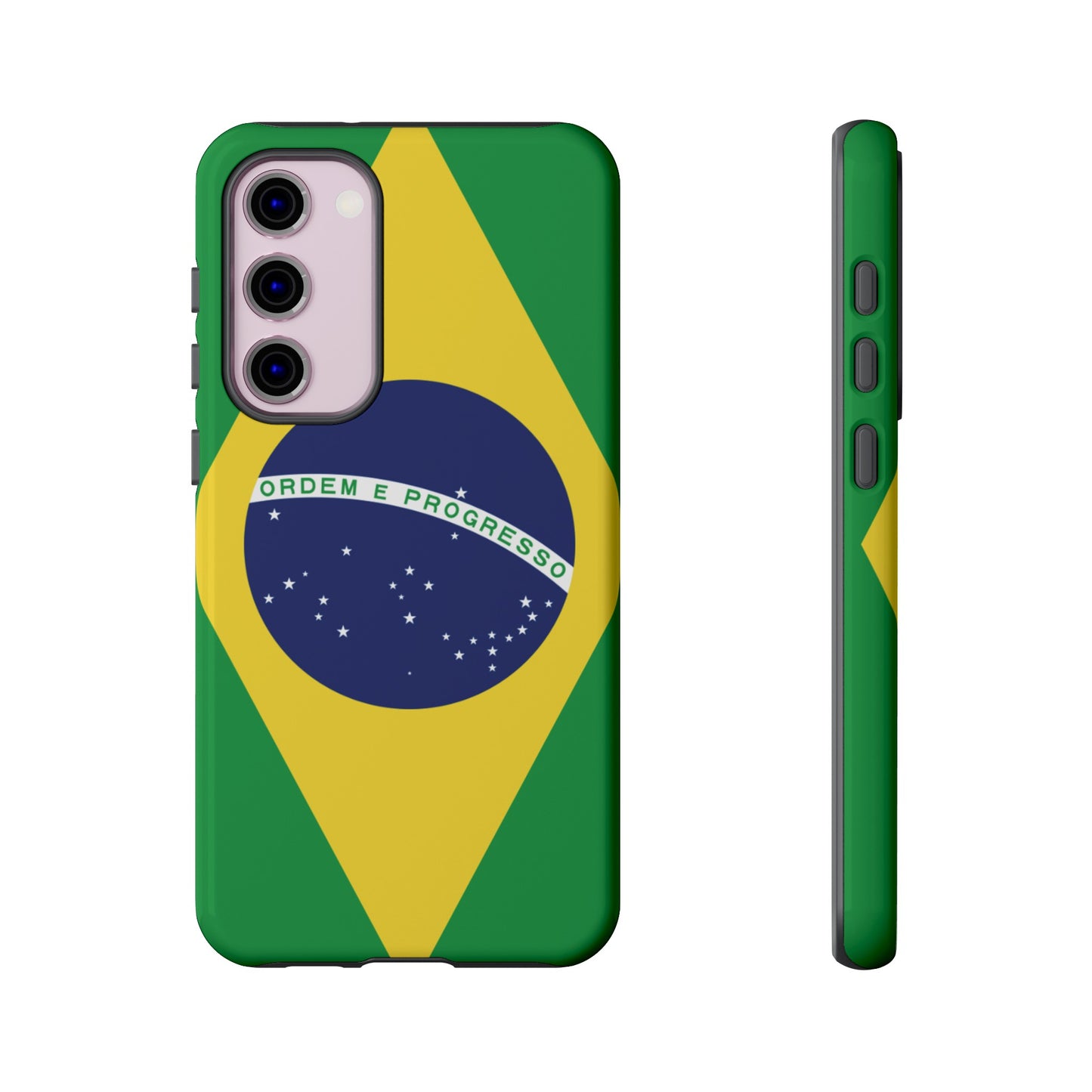 Brazil Flag Phone Case | iPhone 15 Plus/ Pro, 14, 13, 12| Google Pixel 7, Pro, 5| Samsung Galaxy S23 All Major Phone Models