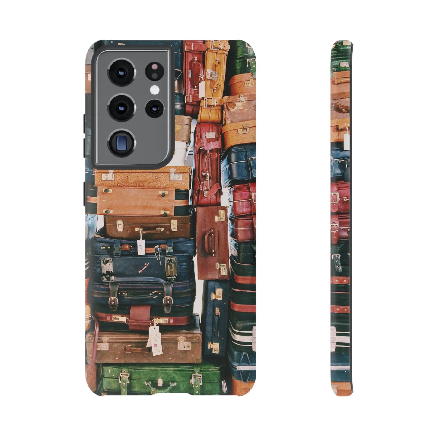 Suitcase Wallpaper Phone Case | iPhone 15 Plus/ Pro, 14, 13, 12| Google Pixel 7, Pro, 5| Samsung Galaxy S23 All Major Phone Models